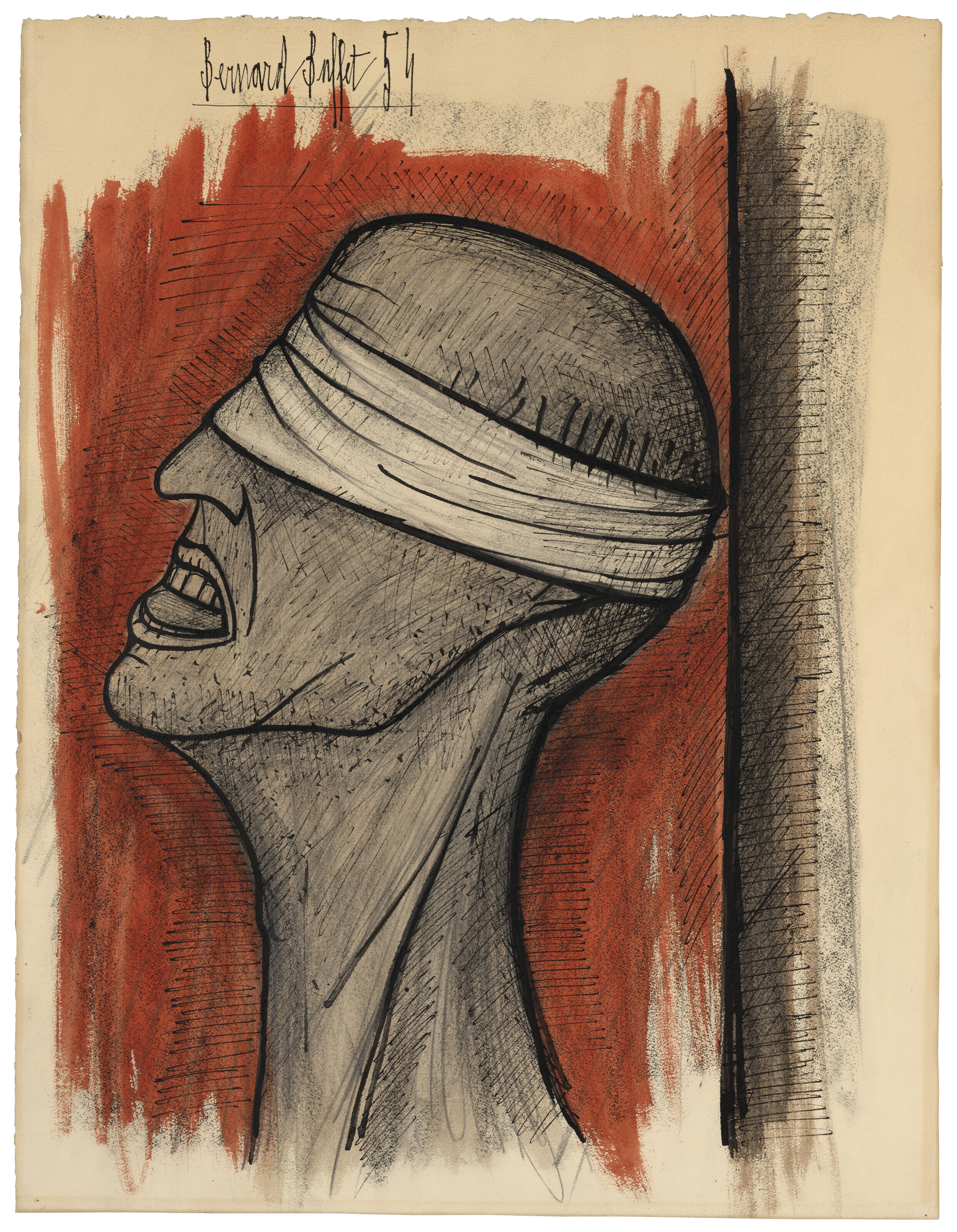 Bernard Buffet — Ужас войны "Экзекуция", изображение 2