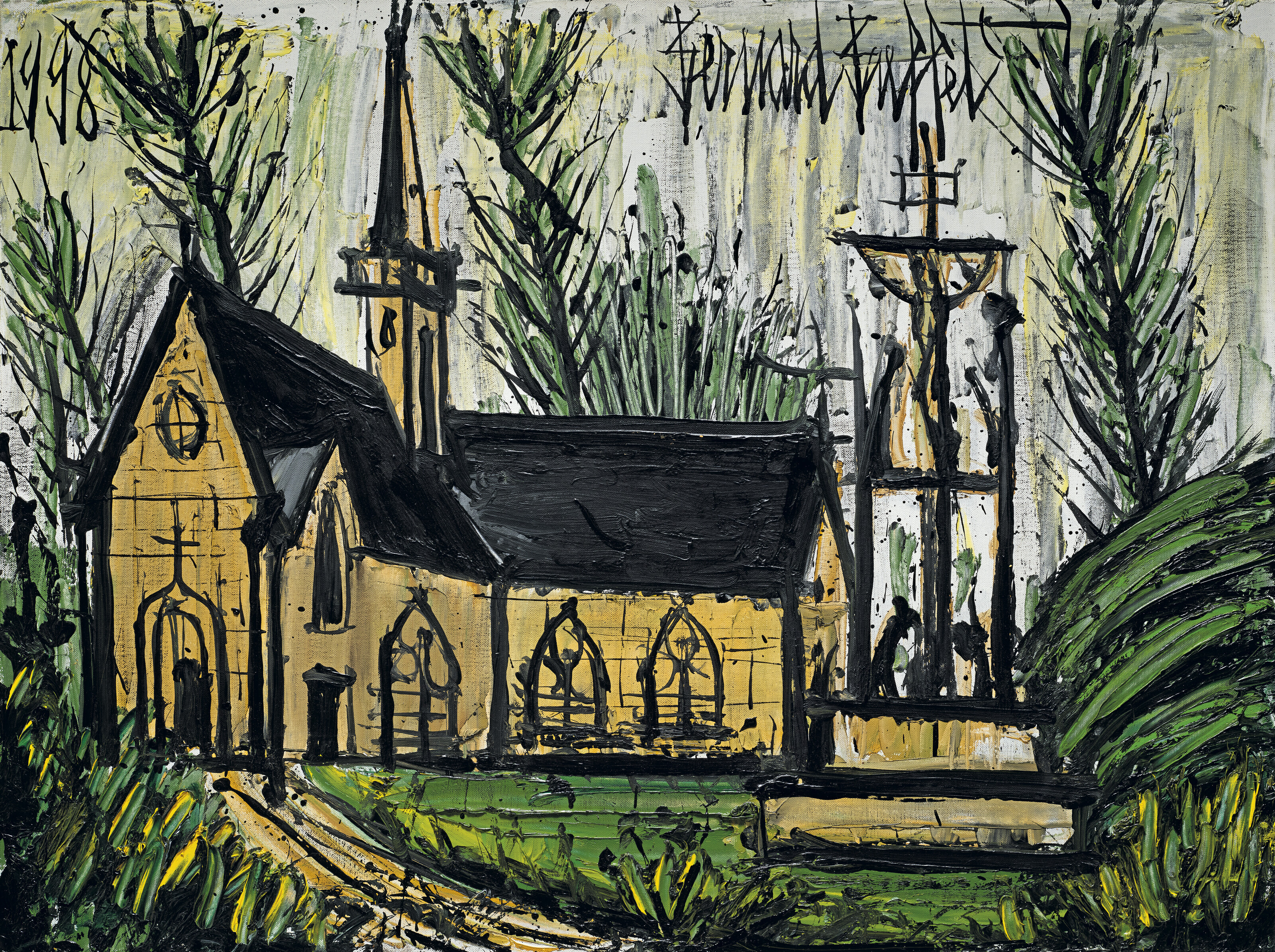 Bernard Buffet — Часовня Сен-Венек, Финистер