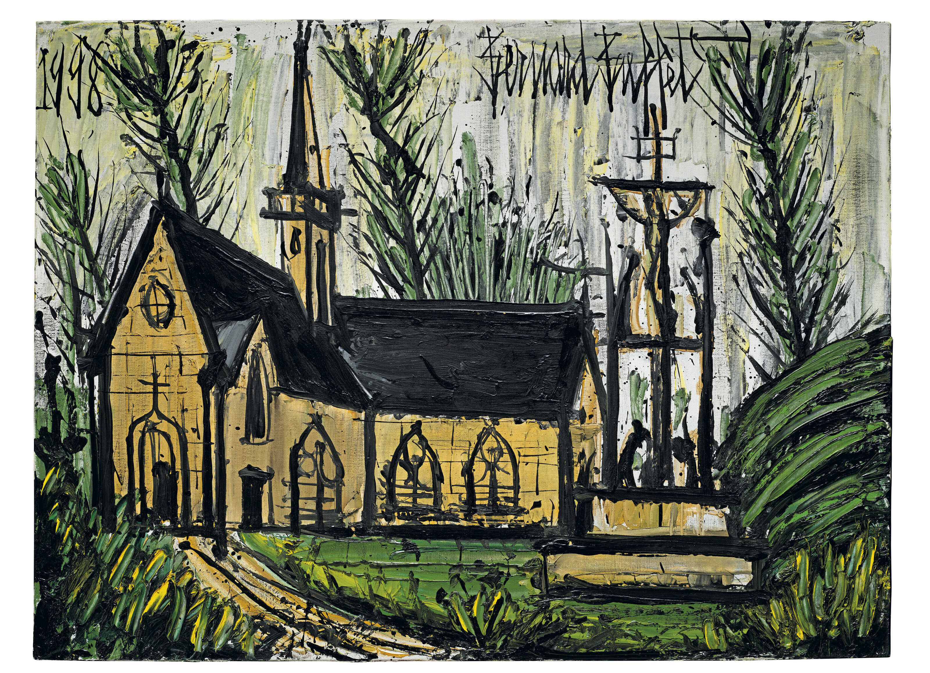 Bernard Buffet — Часовня Сен-Венек, Финистер, изображение 2