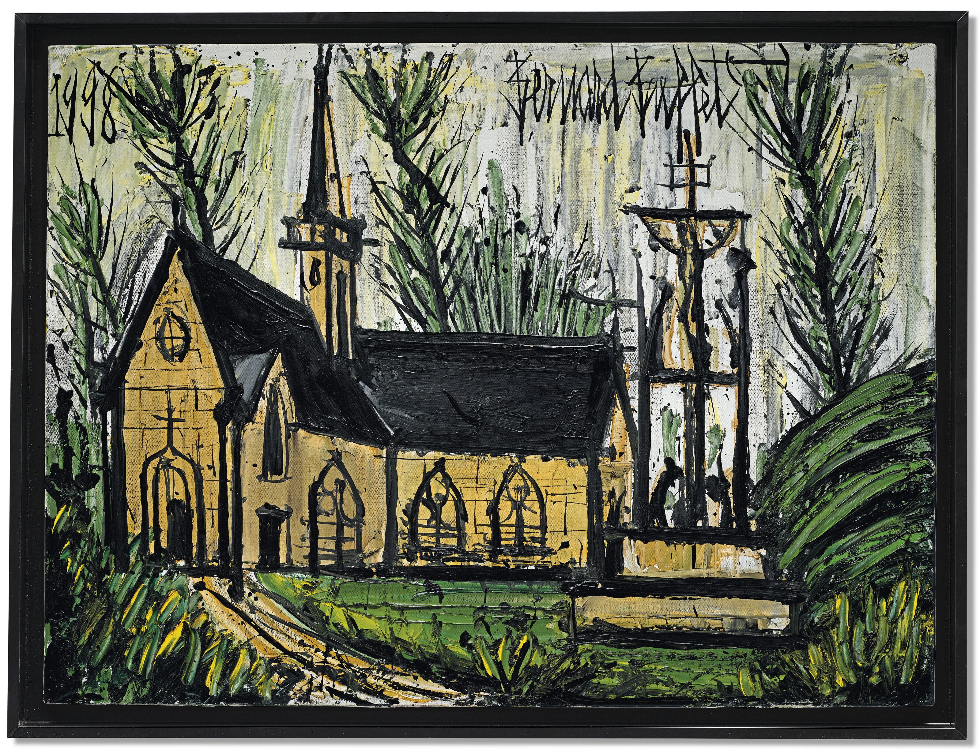 Bernard Buffet — Часовня Сен-Венек, Финистер, изображение 4