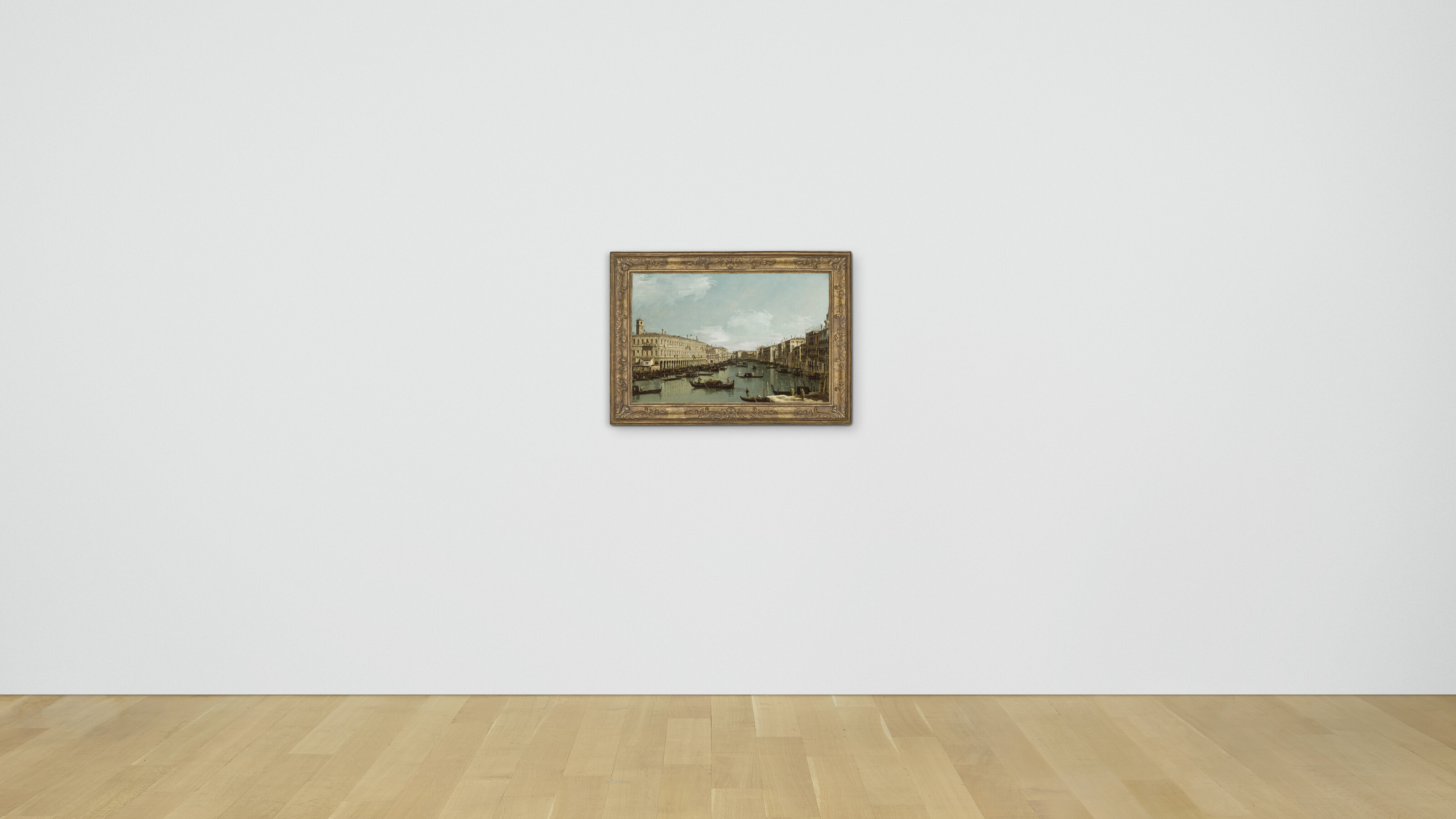 Bernardo Bellotto — Венеция, Большой канал, вид на который открывается с моста Риальто на север, изображение 6