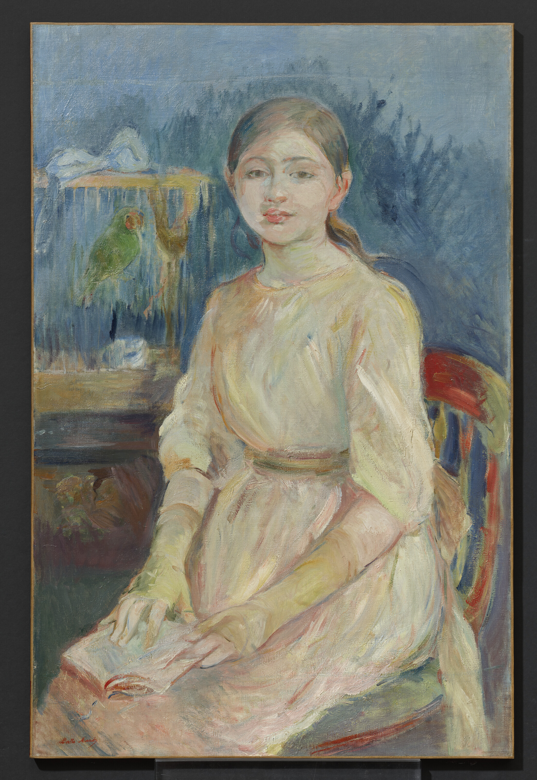 Berthe Morisot — Жюли Мане а-ля перрюш, изображение 2