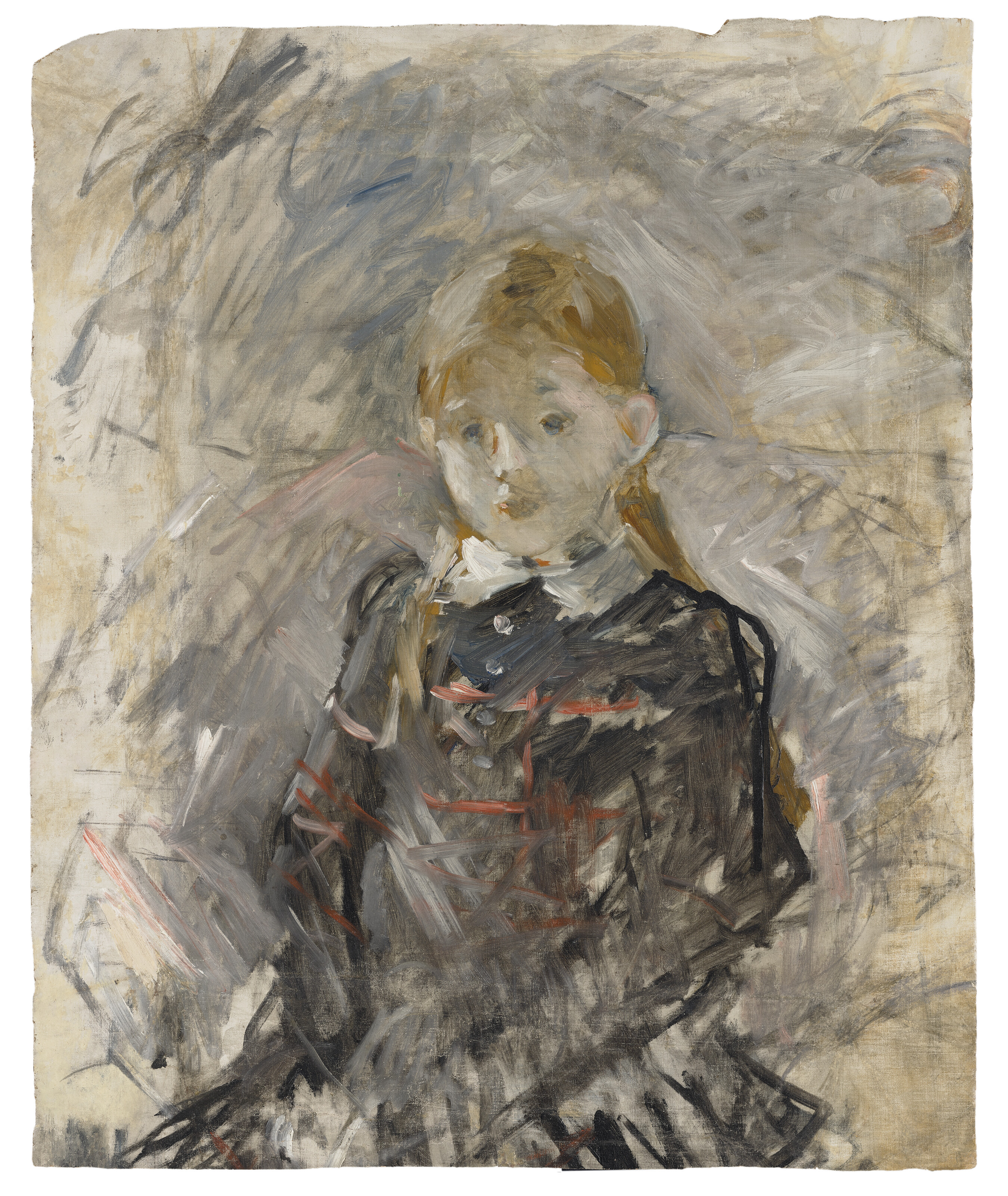 Berthe Morisot — Миниатюрная девушка с волосами блондинки, изображение 3