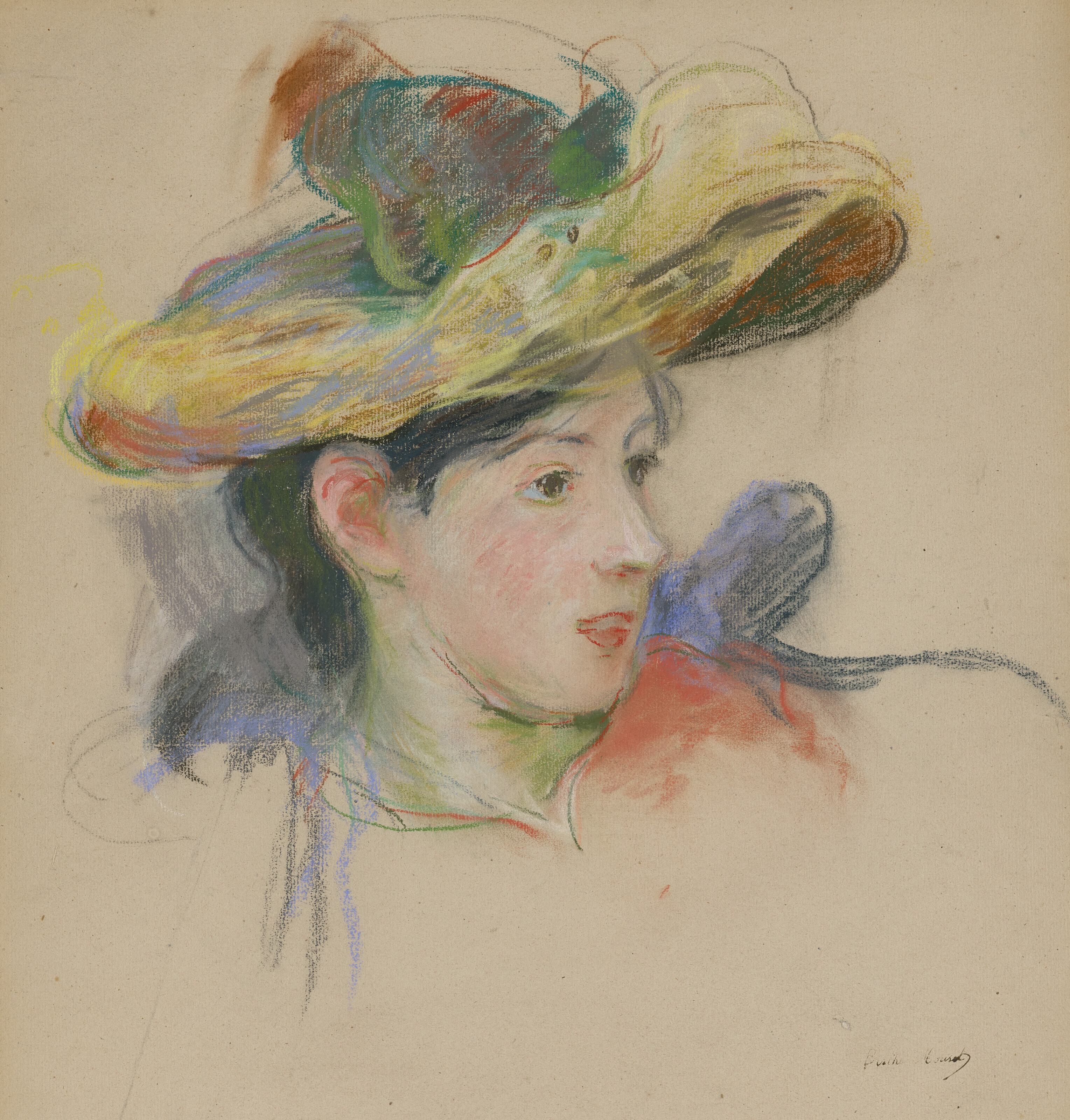Berthe Morisot — Жанна Понтийон во вводной части, изображение 1