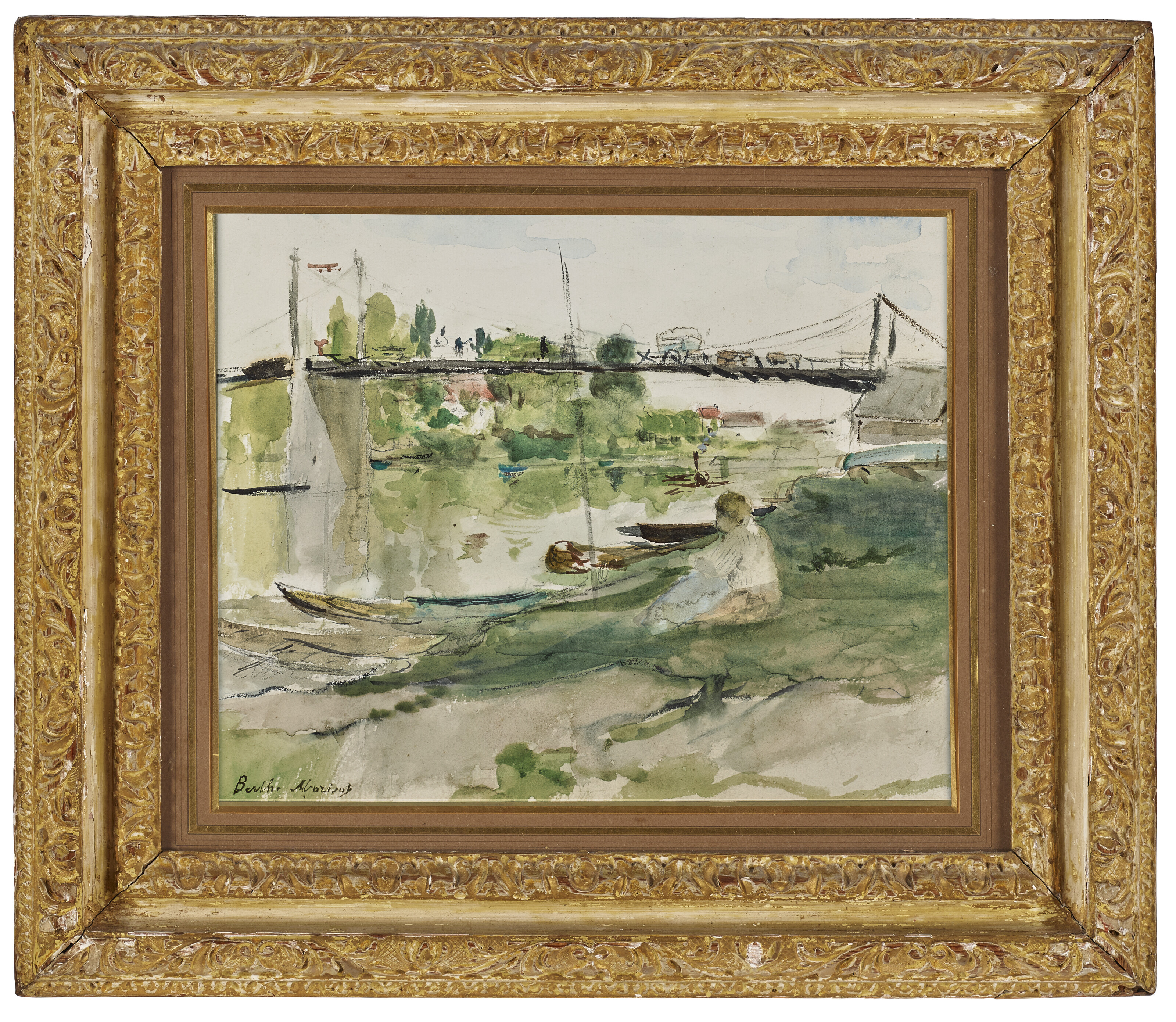 Berthe Morisot — Ле-пон-сюр-л'Уаз, изображение 2