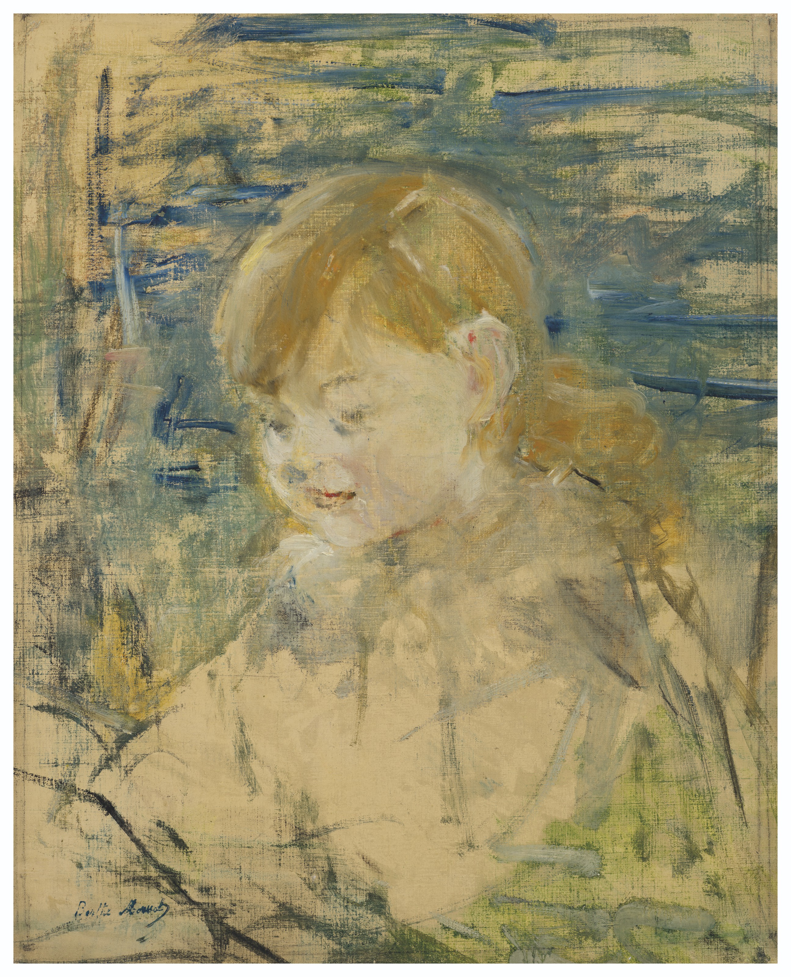 Berthe Morisot — Блондинка в стиле Ля Филлетт, изображение 1