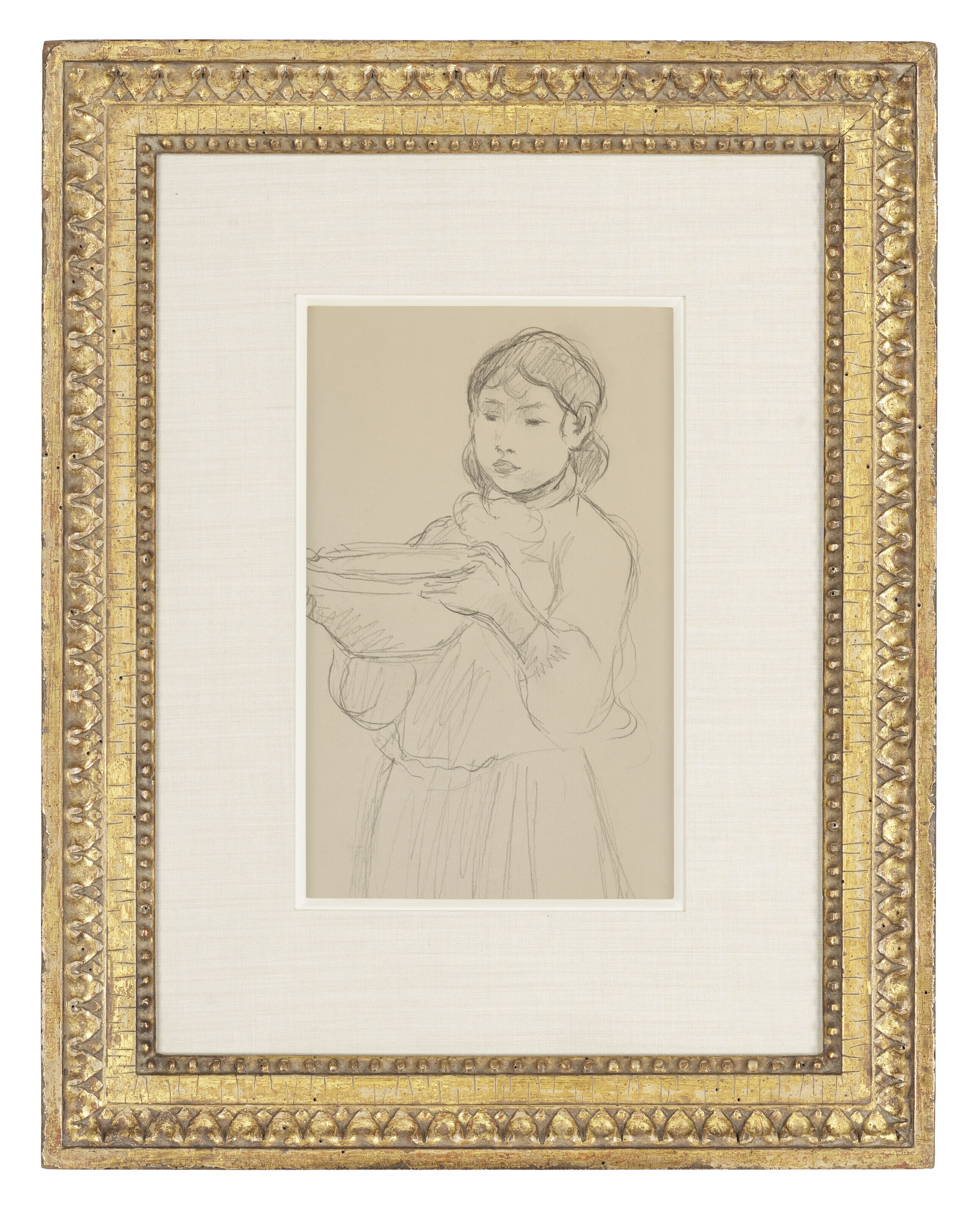 Berthe Morisot — Завтрак с молоком, изображение 2