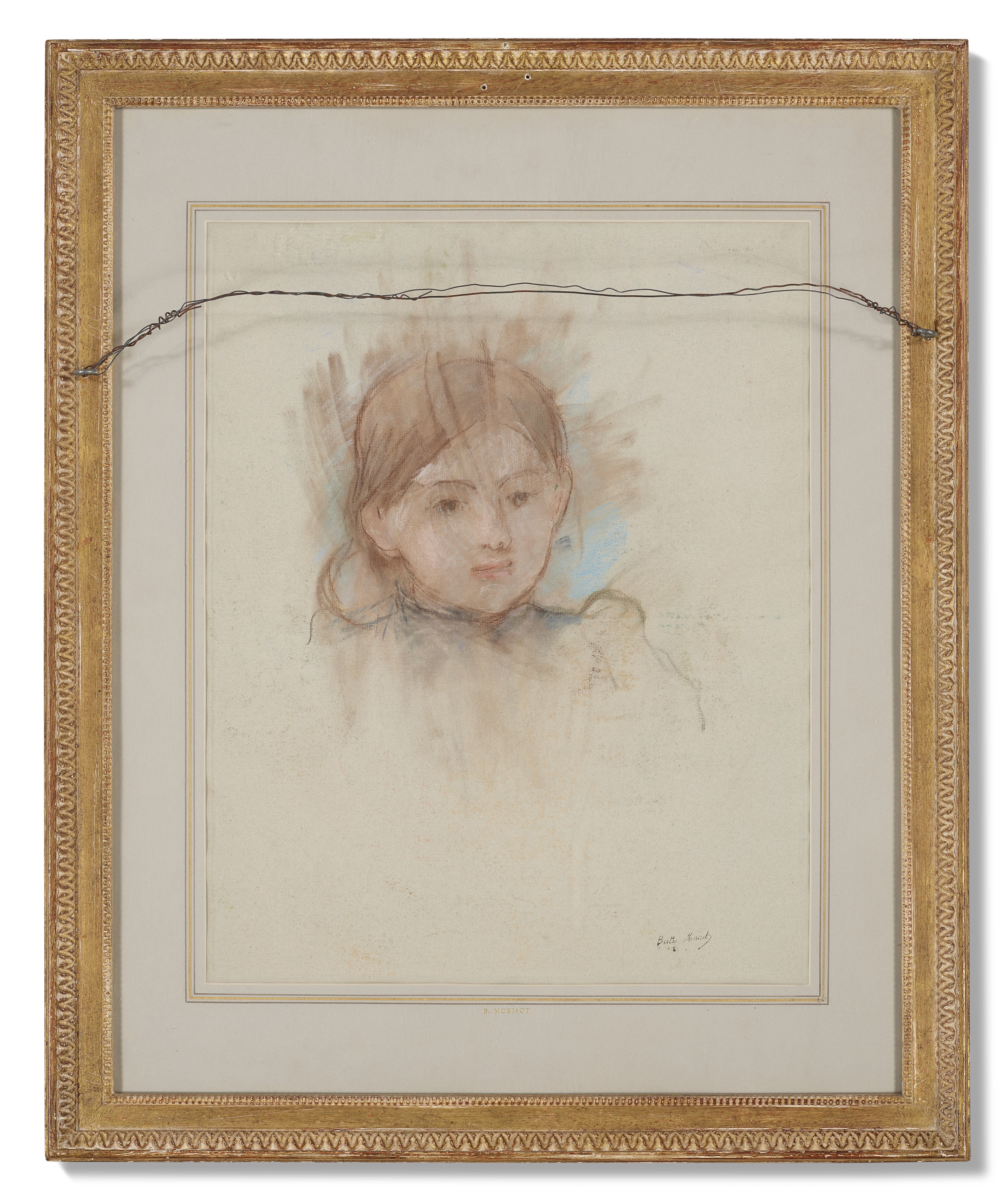 Berthe Morisot — В цирке ( прямая трансляция ); Тет-а-тет с Жюли Мане (оборотная сторона ), изображение 2