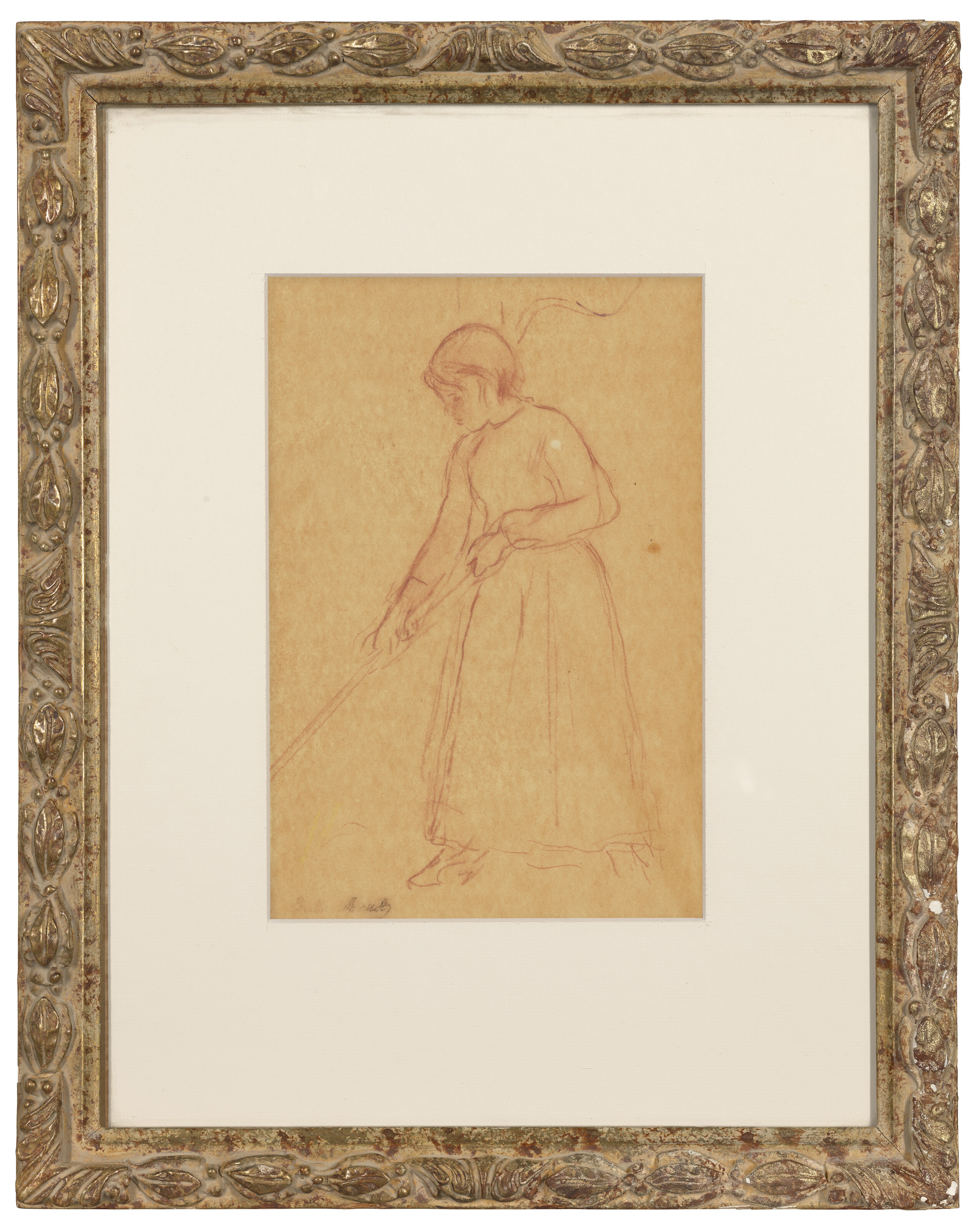 Berthe Morisot — (i) Биби а Вассе (Жюли Мане Руар) (ii) Фанатка, изображение 4