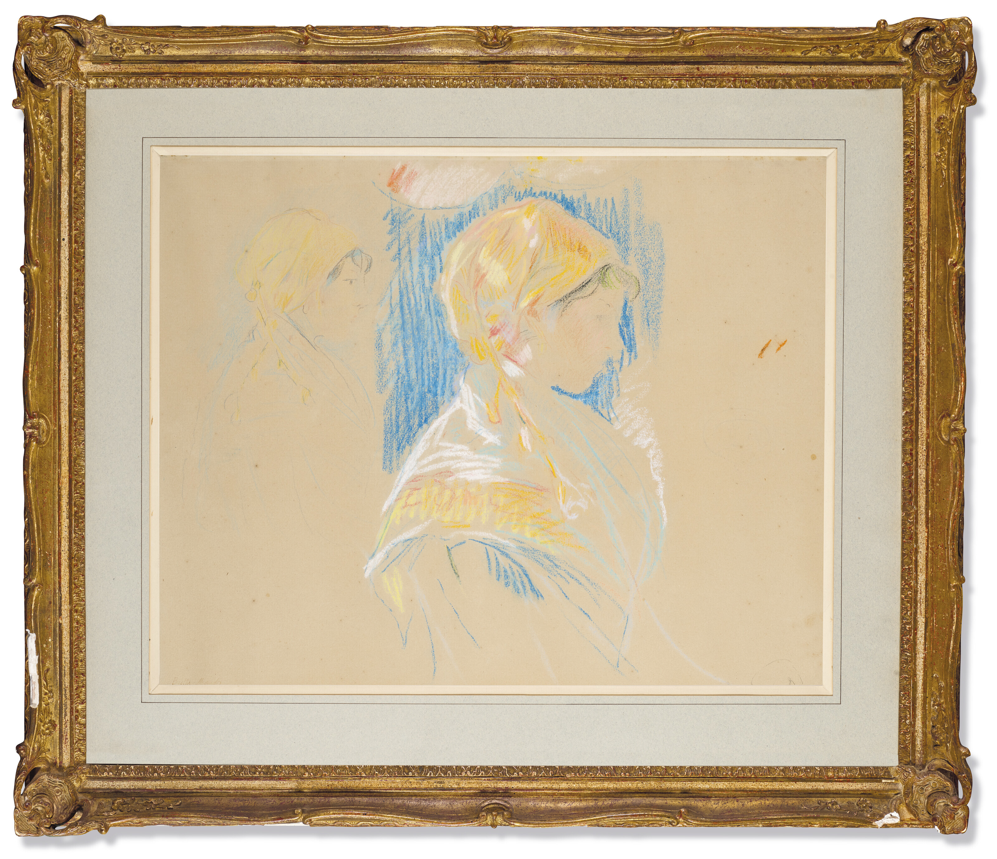 Berthe Morisot — Местный костюм Niçoise en costume, изображение 4