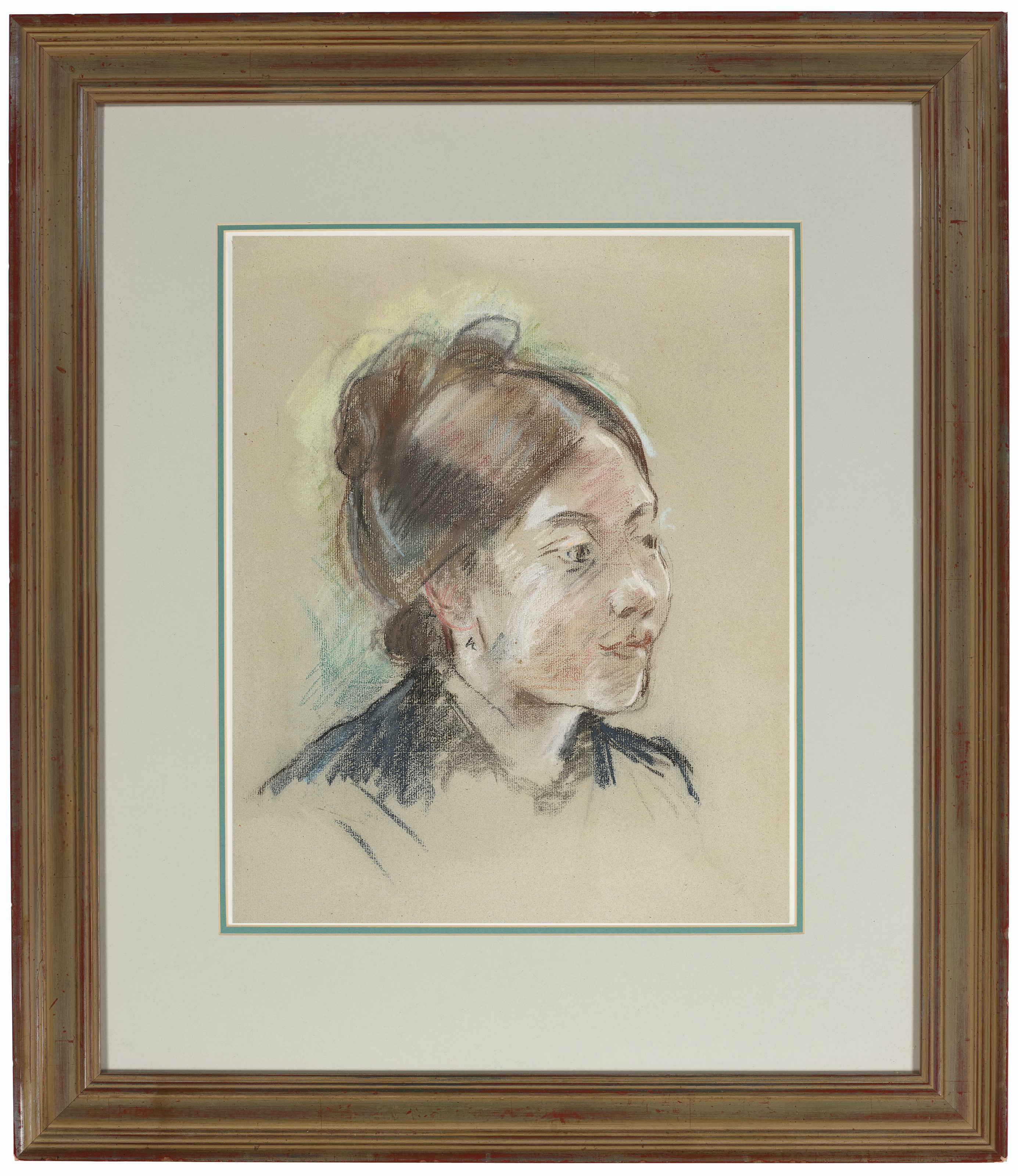 Berthe Morisot — Портрет мадемуазель Лабиллуа, изображение 2