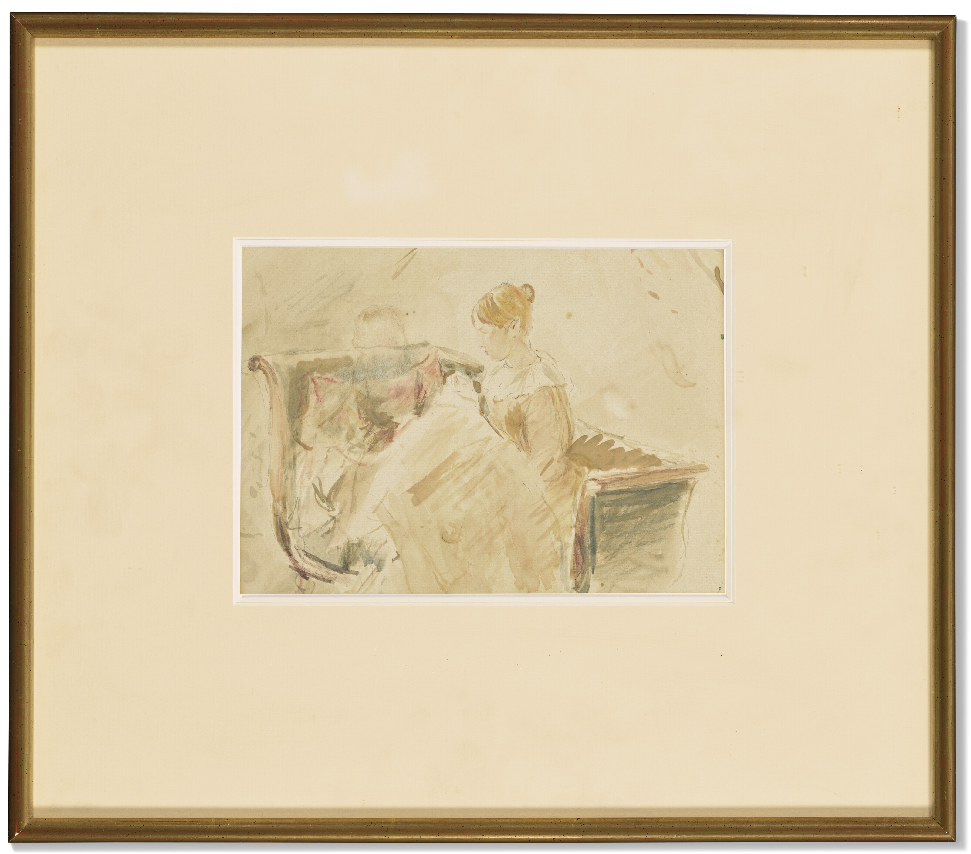 Berthe Morisot — Ла Бродери, изображение 4