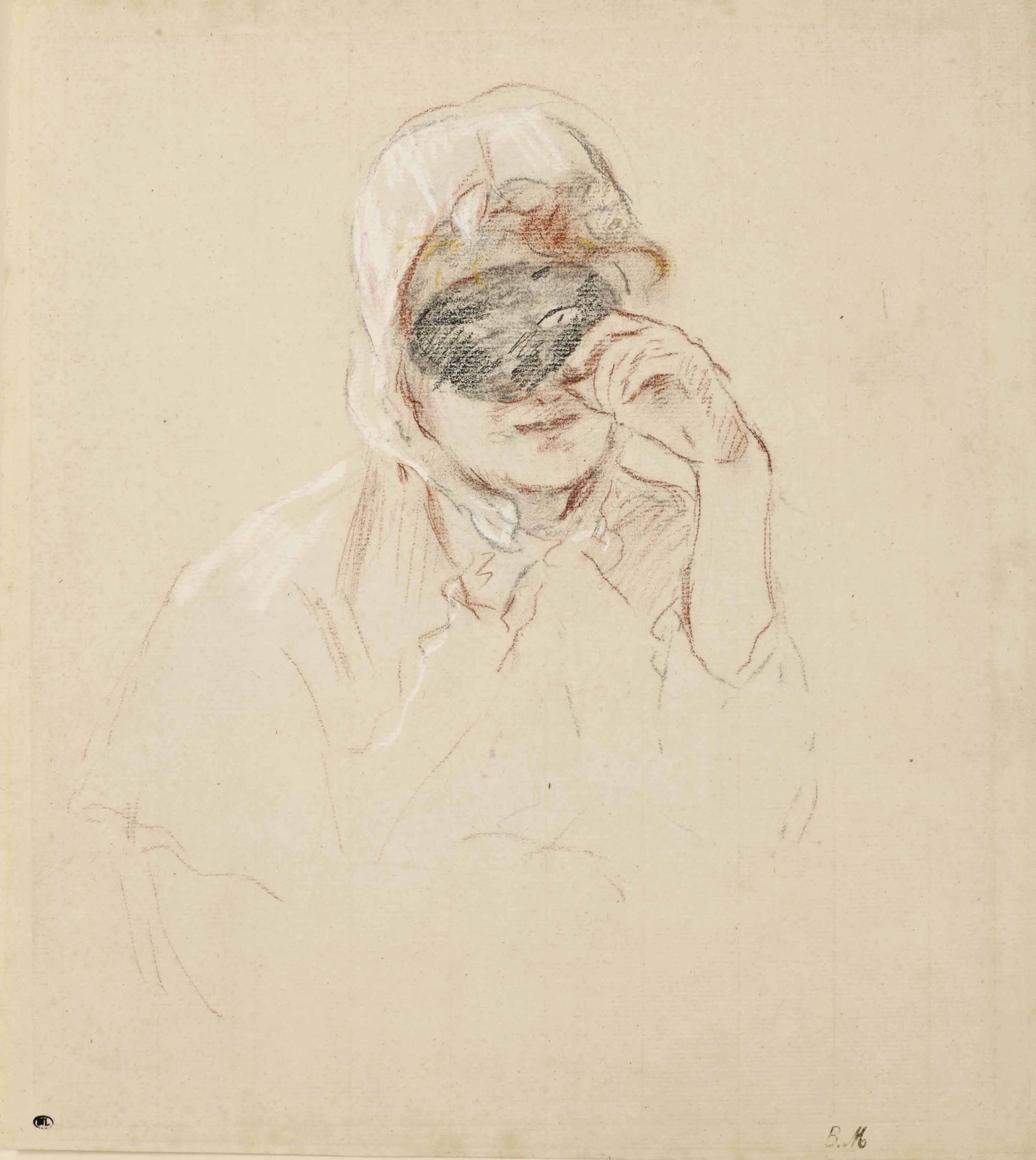 Berthe Morisot — ПОРТРЕТ ЛУИЗЫ ЛЕУЗОН ЛЕ ДЮК, УРОЖДЕННОЙ РИЗЕНЕР