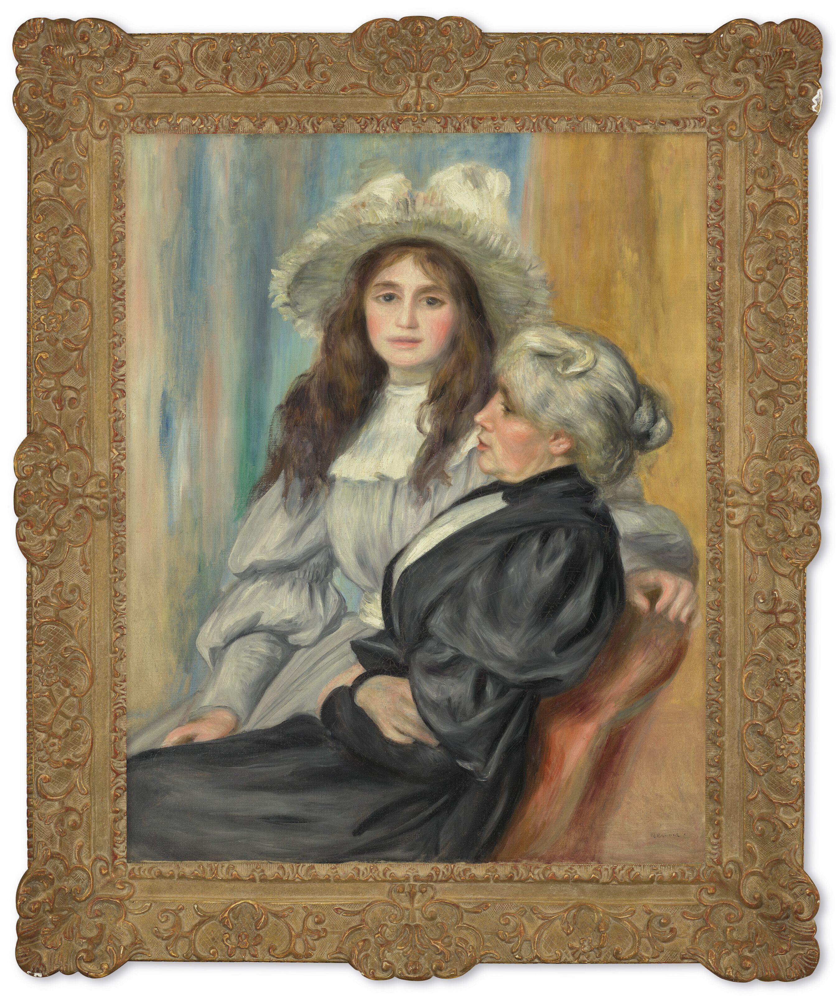Berthe Morisot — Берта Моризо и ее дочь, Жюли Мане, изображение 2