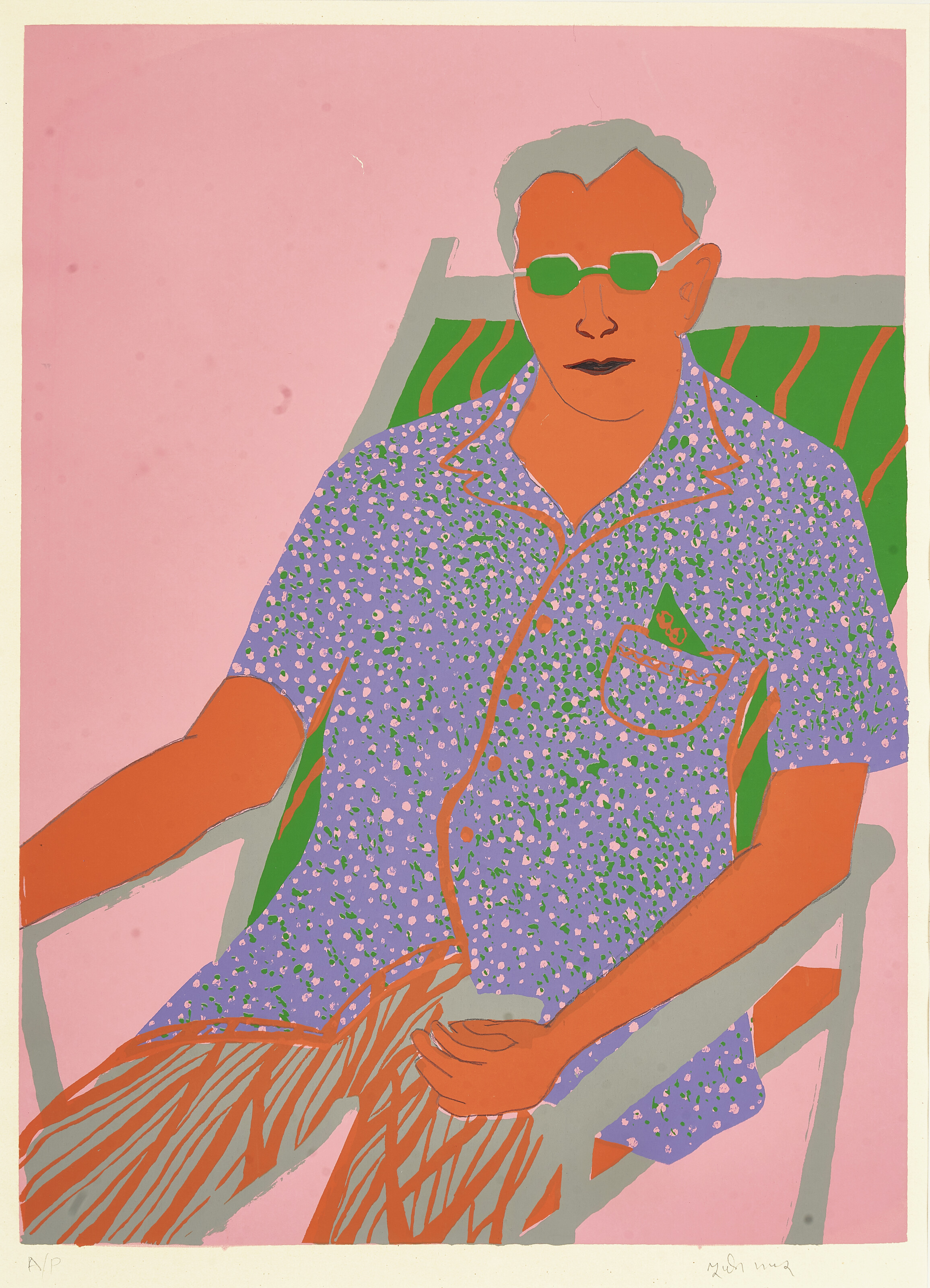 Bhupen Khakhar — Без названия (Шри Шанкарбхай Патель)
