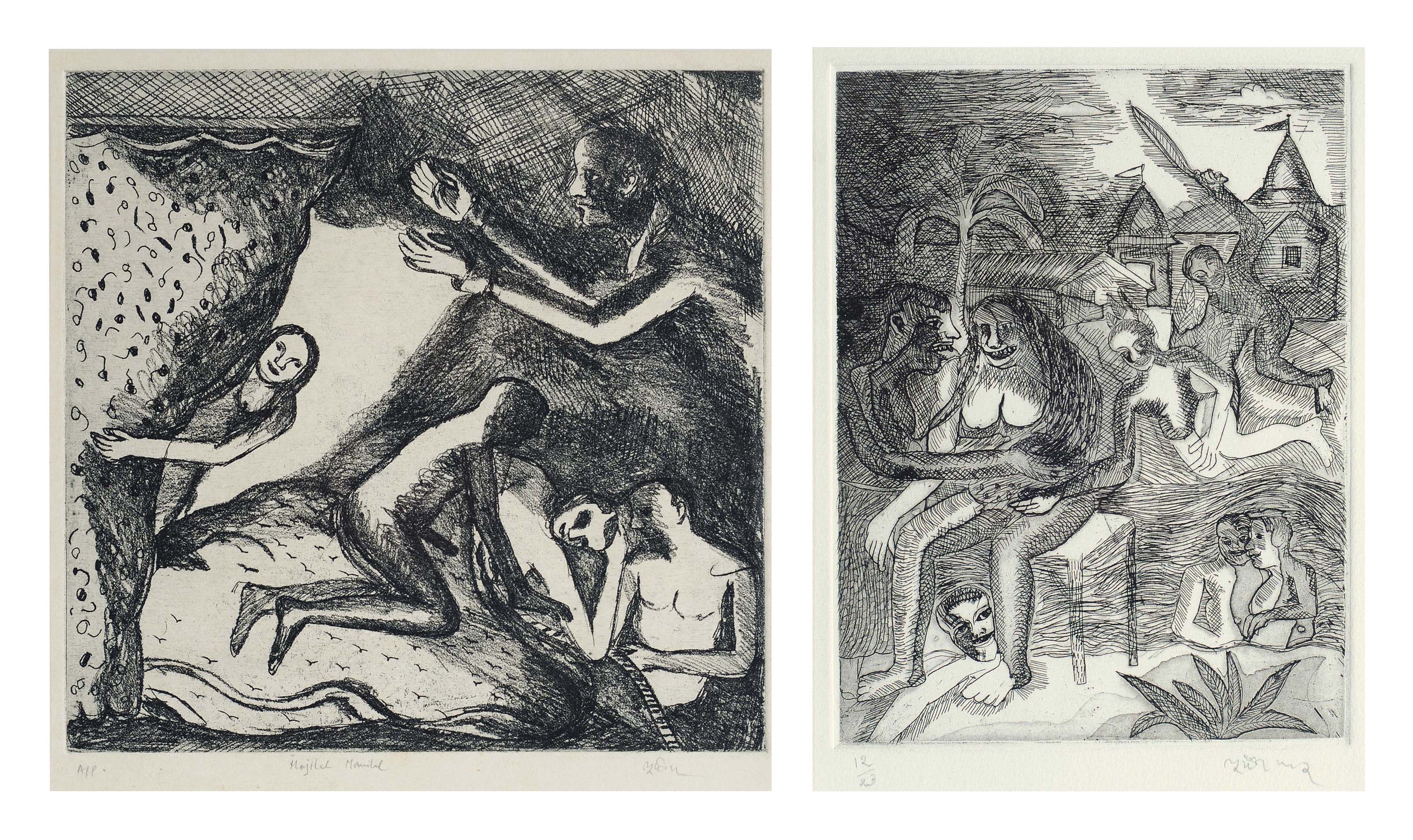 Bhupen Khakhar — Моджилал Манилал; Фигуры