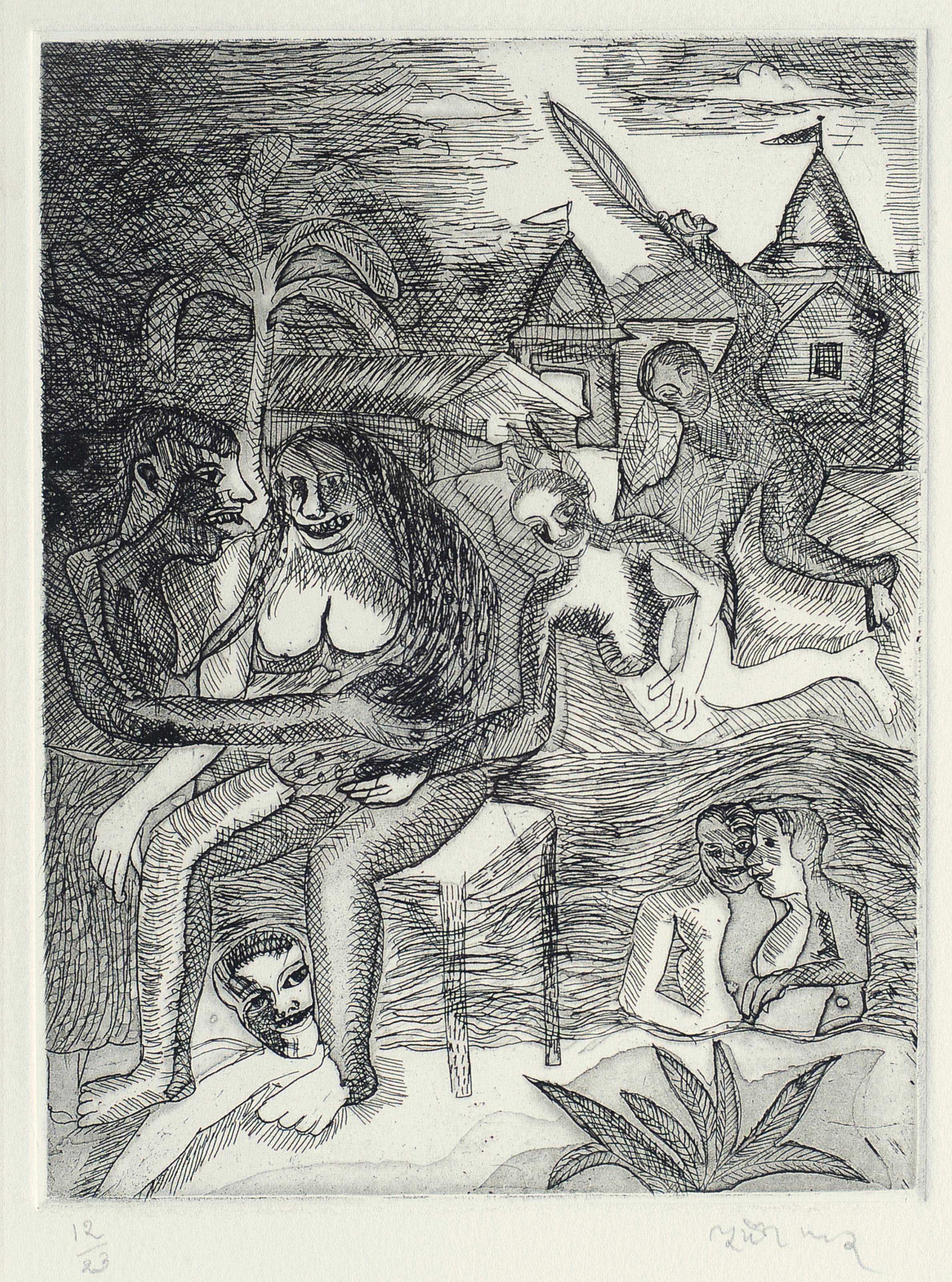 Bhupen Khakhar — Моджилал Манилал; Фигуры, изображение 3