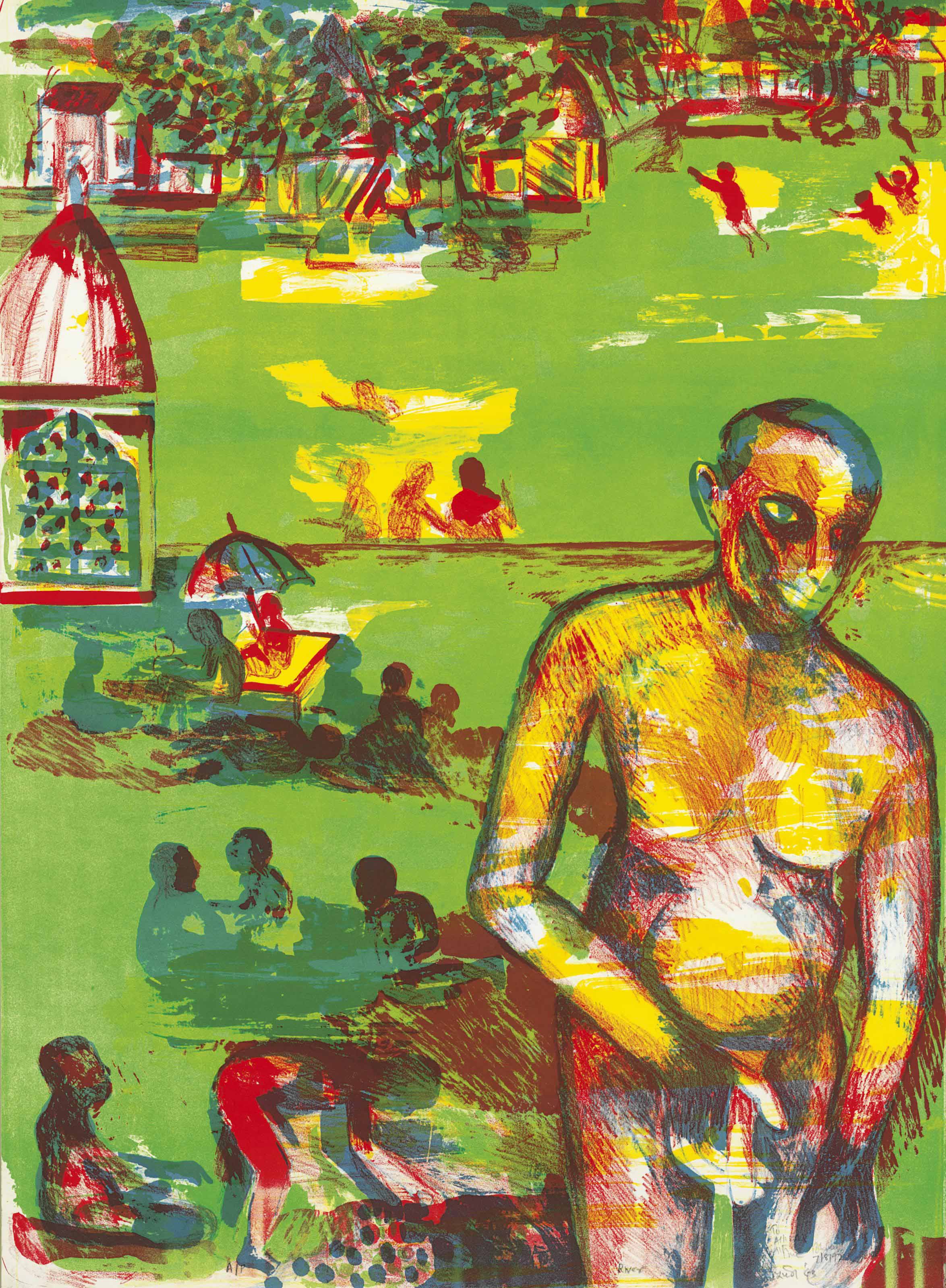 Bhupen Khakhar — Река