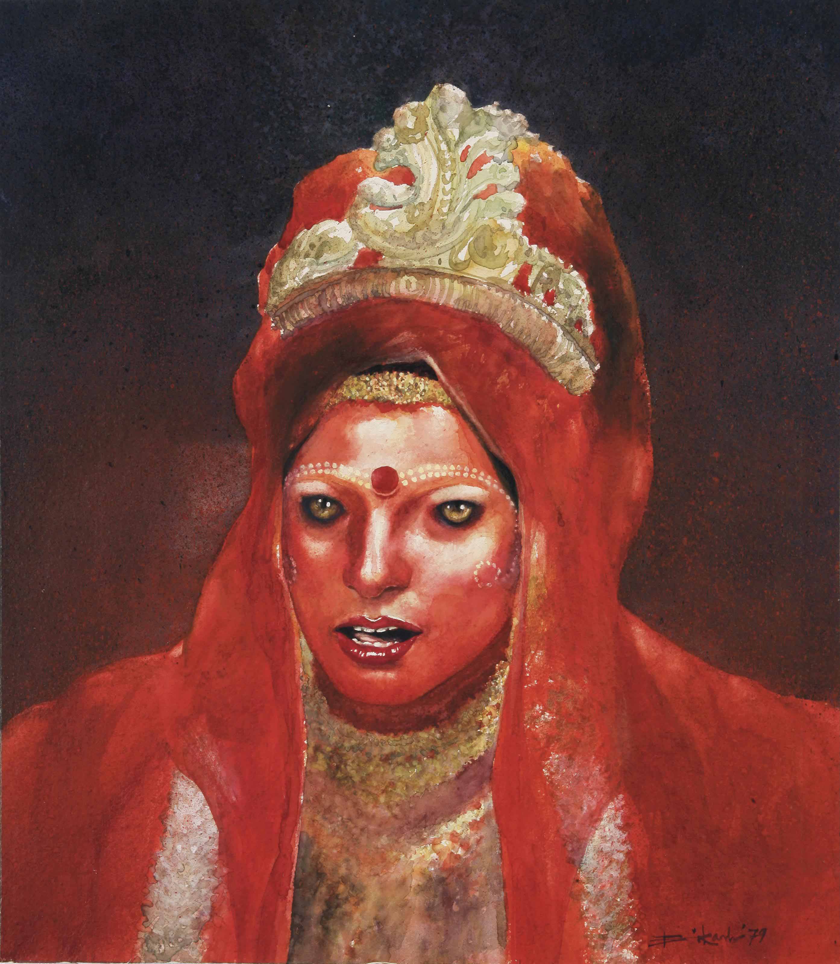 Bikash Bhattacharjee — Без названия (Невеста)