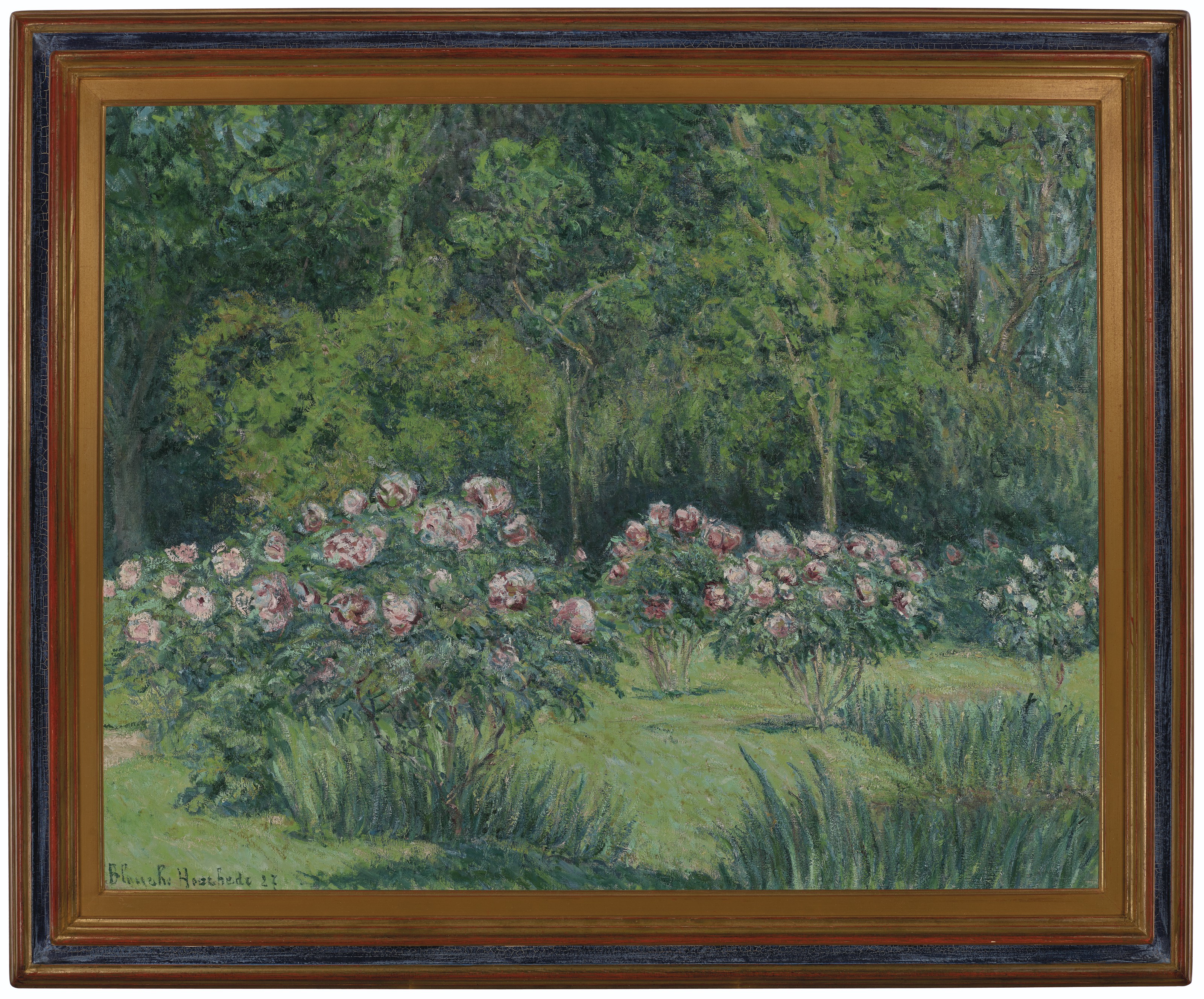 Blanche Hoschedé-Monet — Сад в Живерни, изображение 2