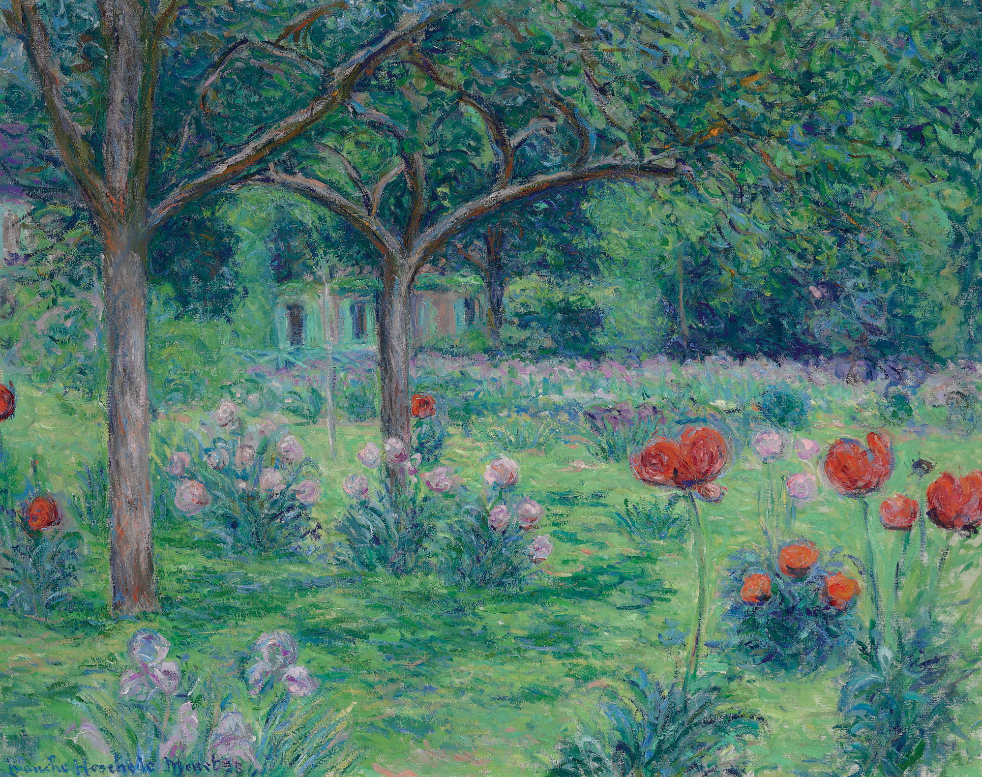Blanche Hoschedé-Monet — Сад Моне в Живерни