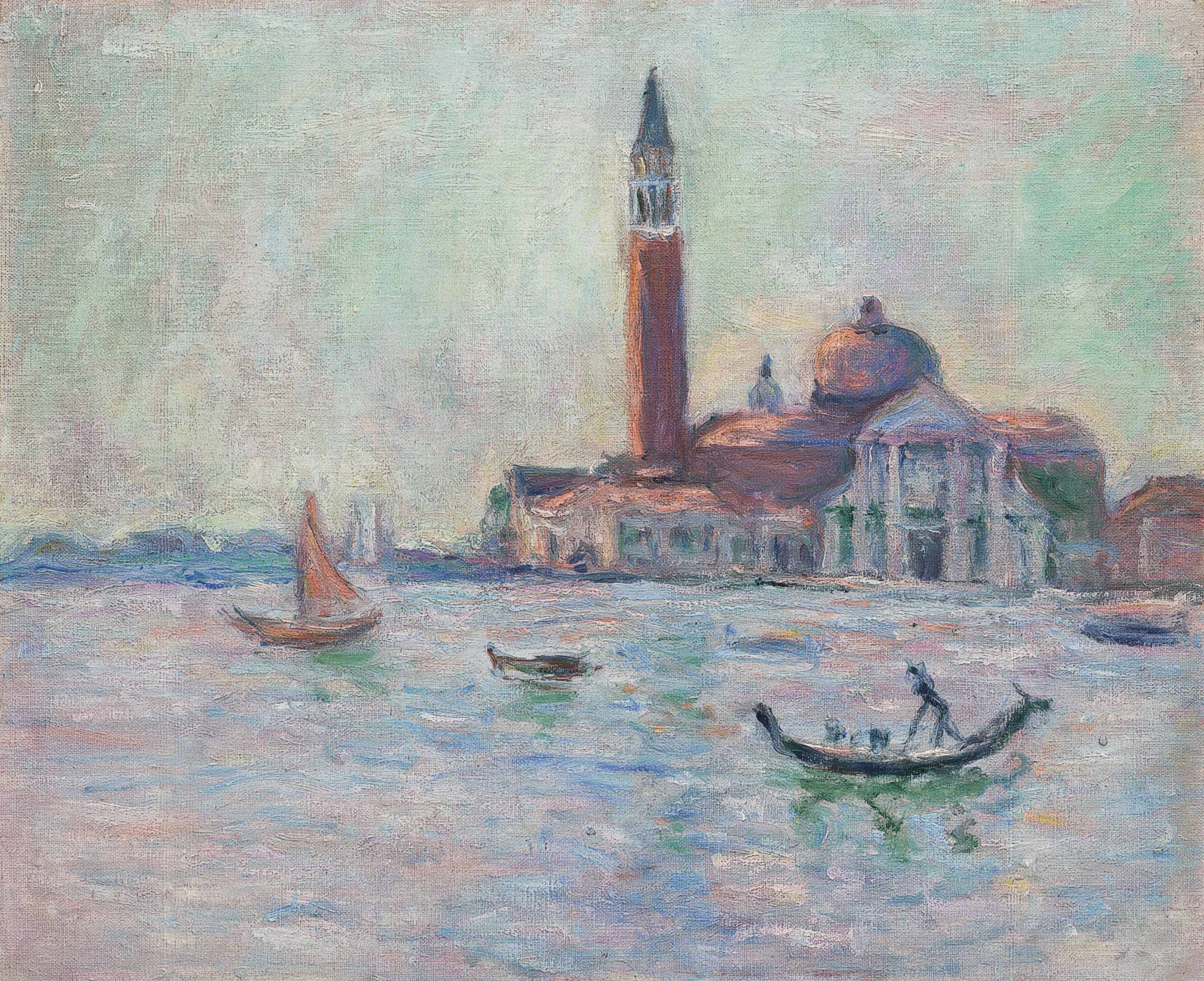 Blanche Hoschedé-Monet — Венеция, ла Салют