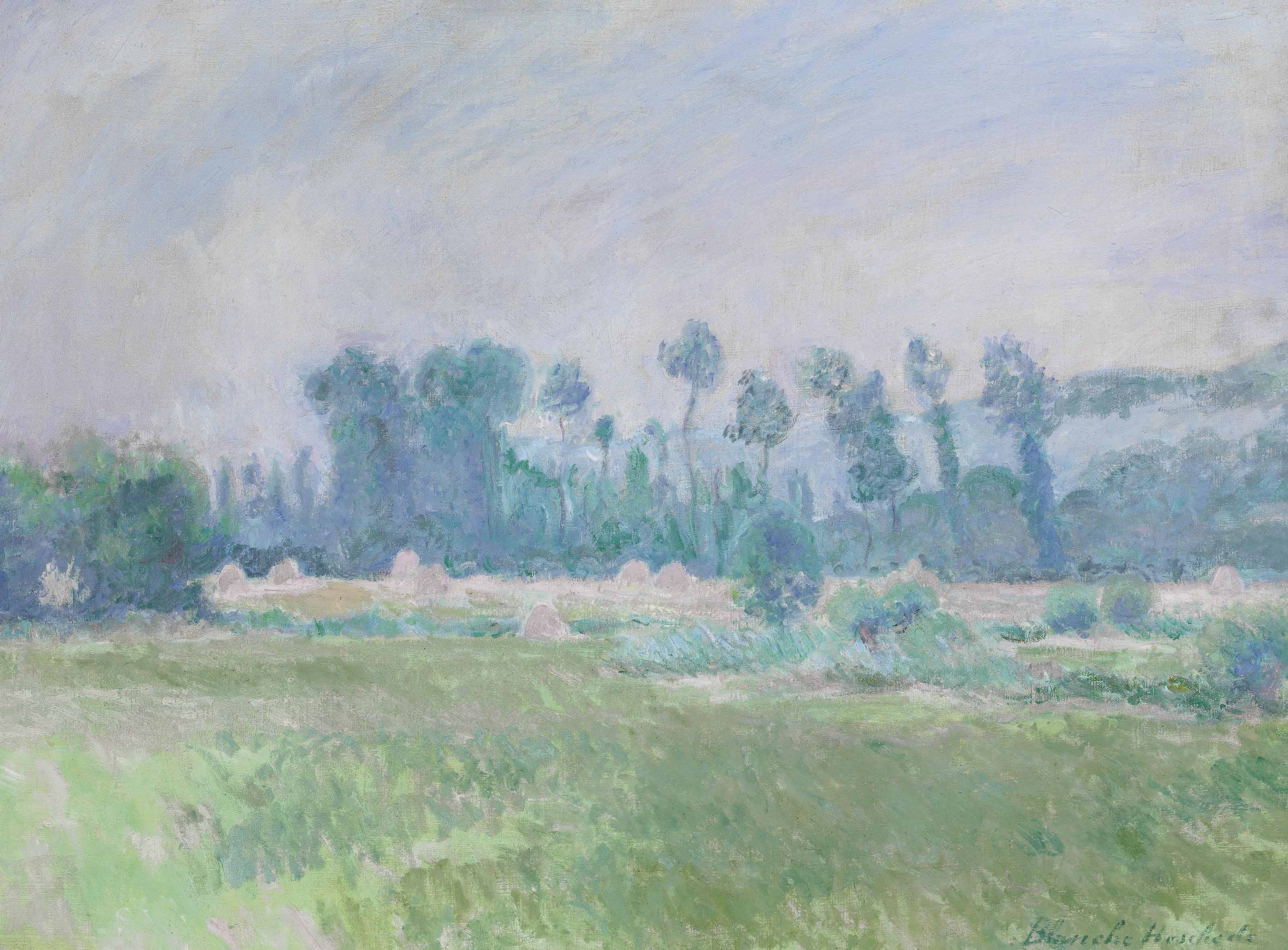 Blanche Hoschedé-Monet — Оплата по-французски в Живерни