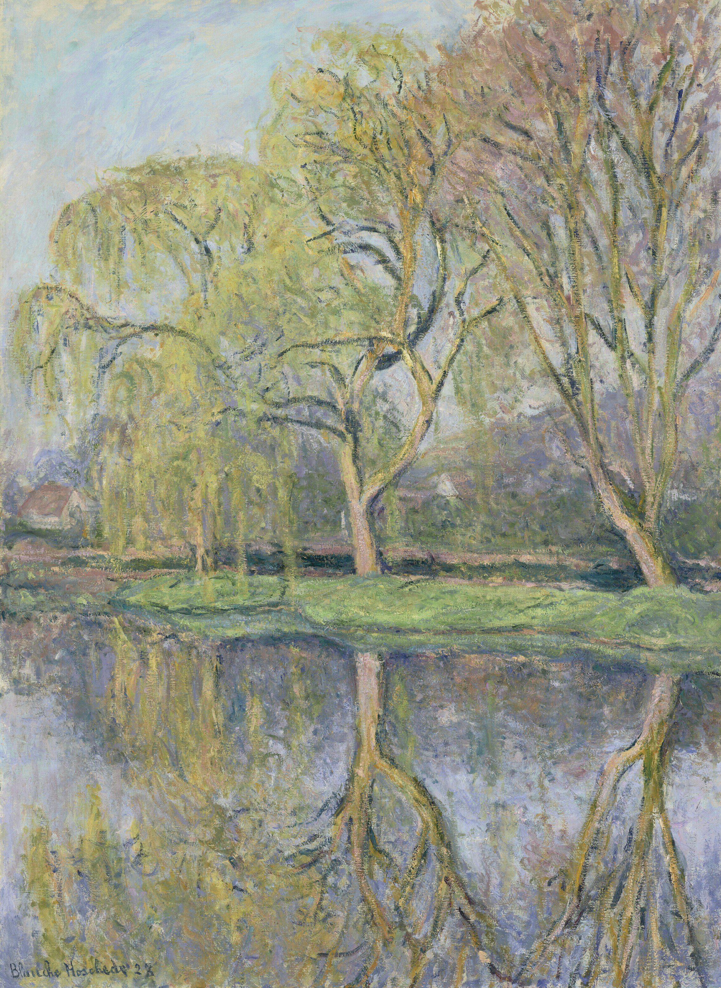 Blanche Hoschedé-Monet — Весна (Бассейн с нимфеями в Живерни)