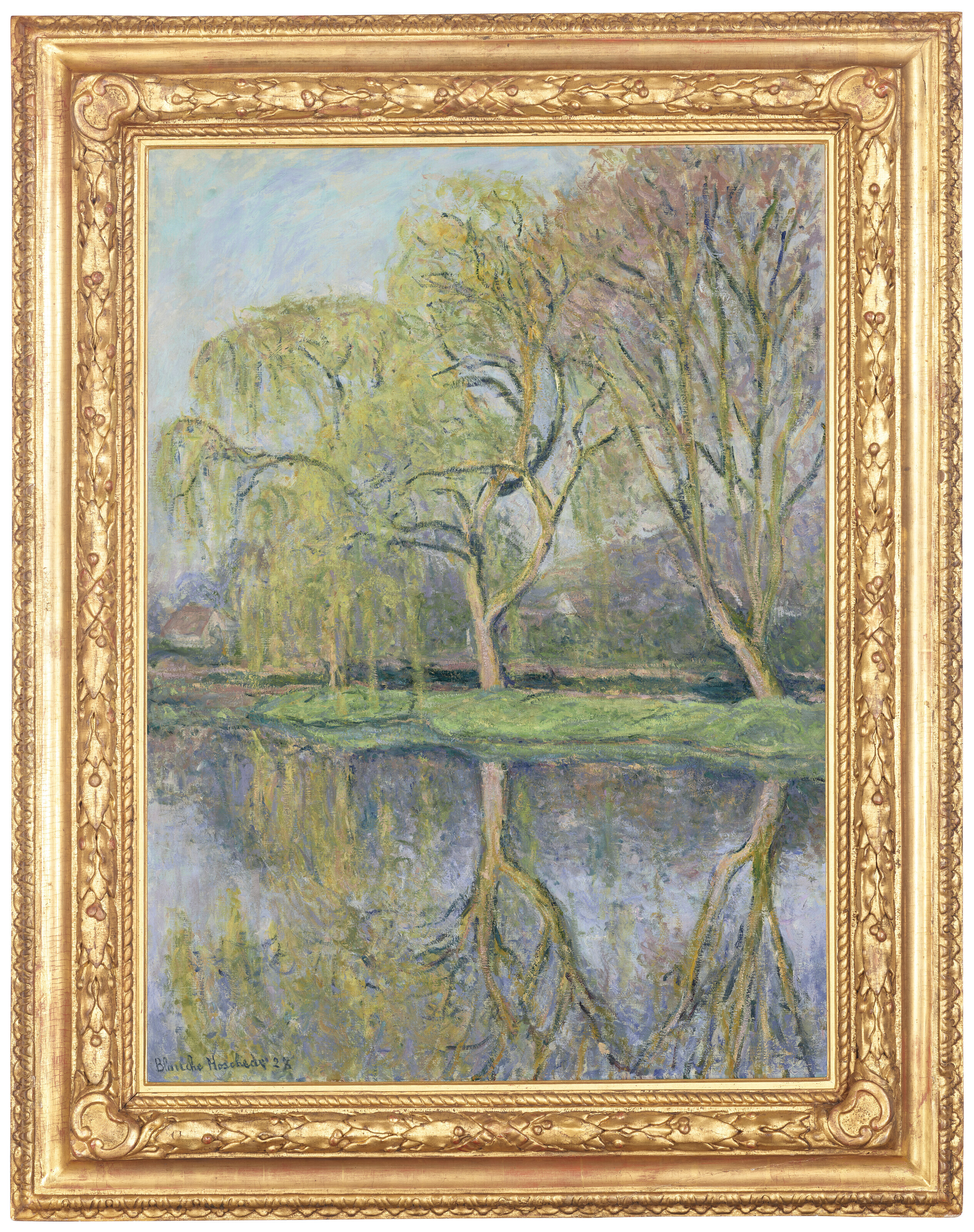 Blanche Hoschedé-Monet — Весна (Бассейн с нимфеями в Живерни), изображение 2