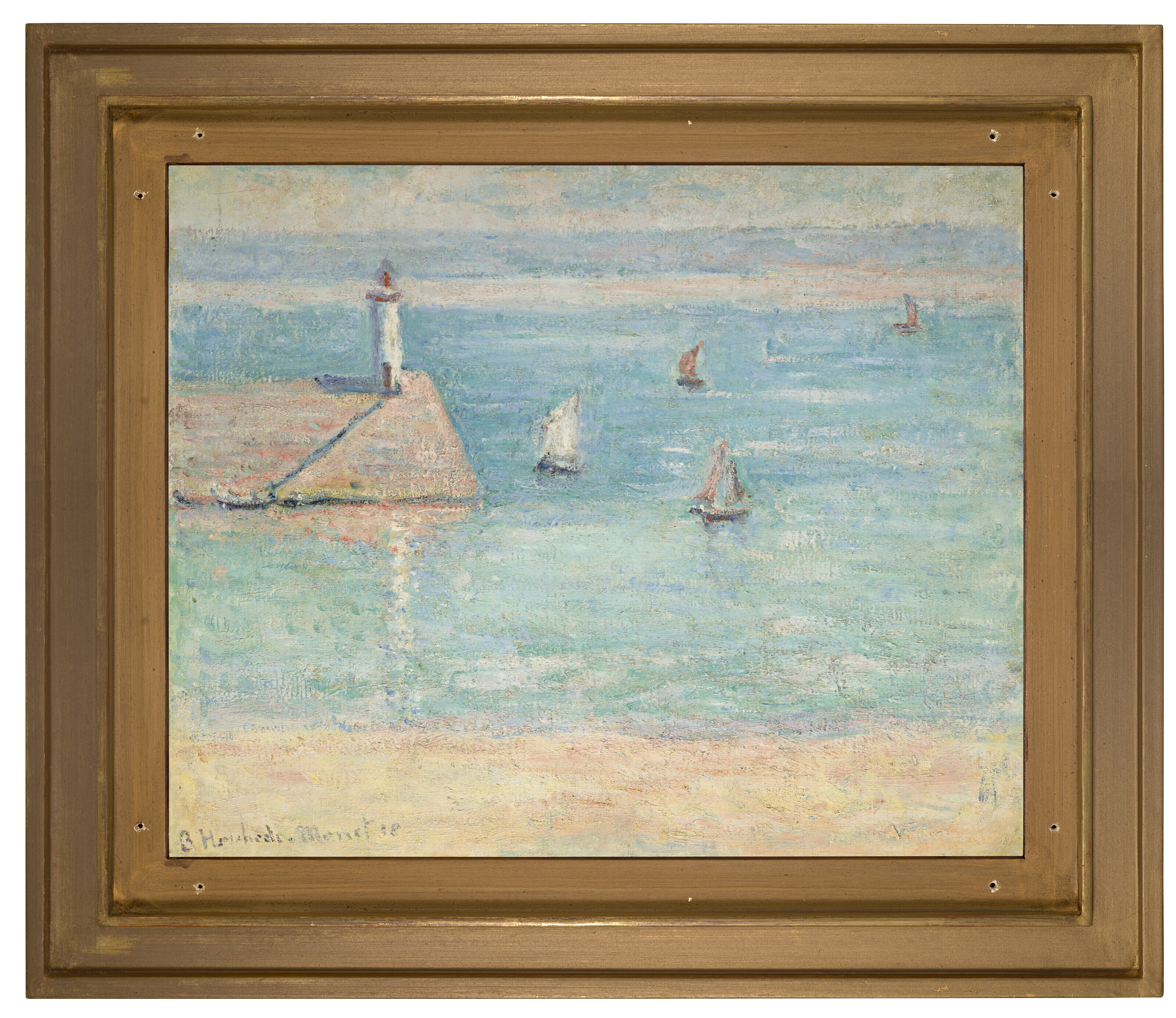 Blanche Hoschedé-Monet — Бато-о-Порт-де-Делетт, Нормандия, изображение 2