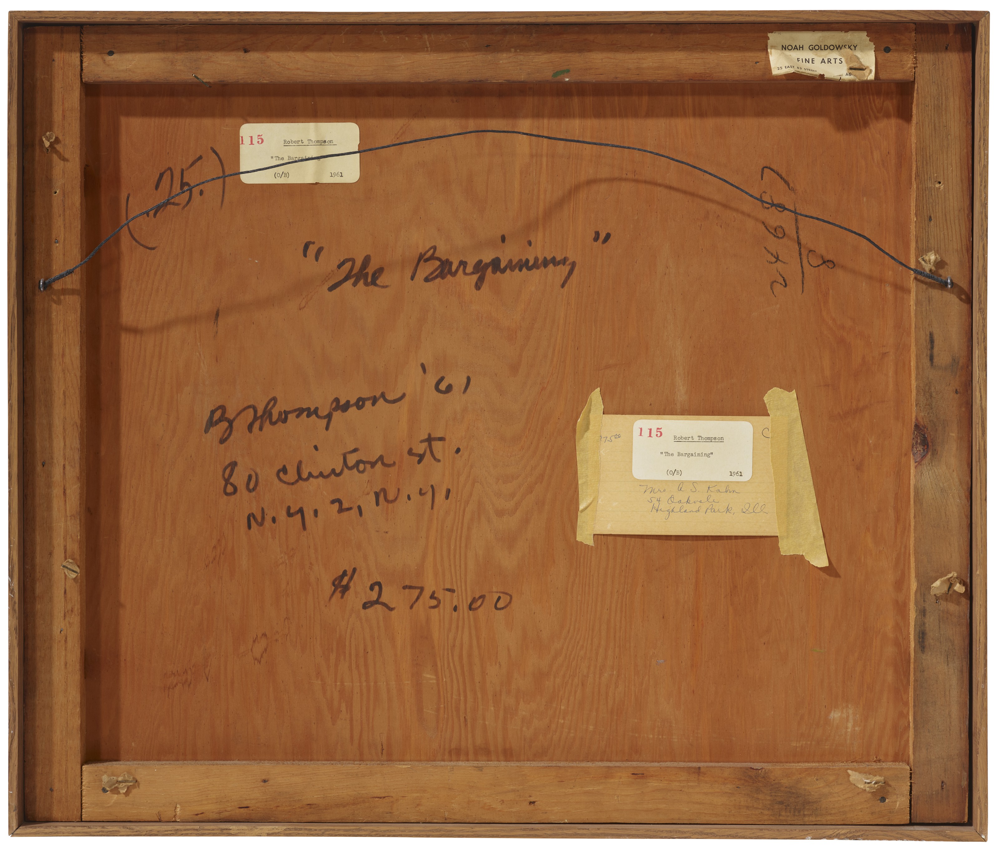 Bob Thompson — Торг, изображение 2