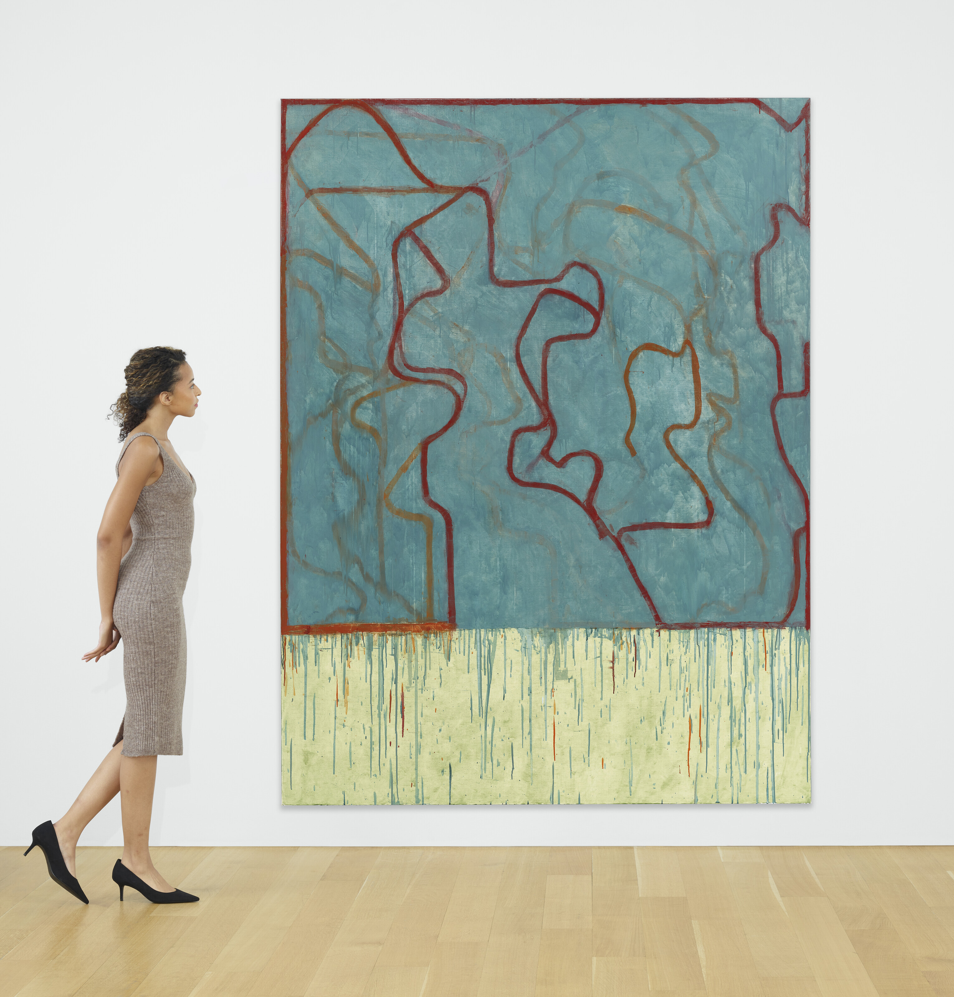 Brice Marden — Бирюзовый цвет Белль, изображение 2