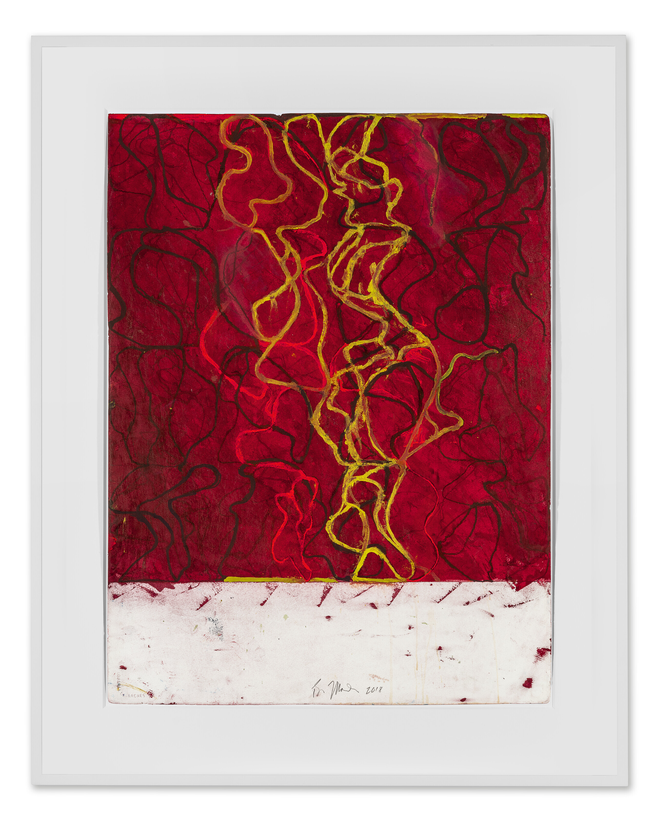 Brice Marden — Ночной розыгрыш на Невисе 3, изображение 2