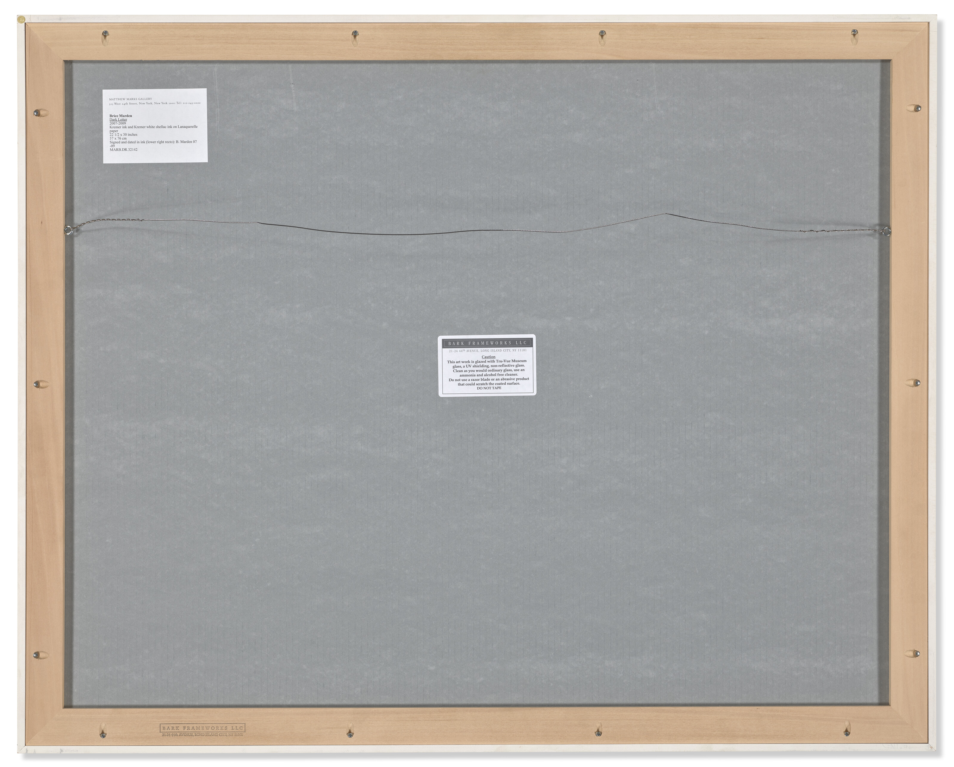 Brice Marden — Темное письмо, изображение 3