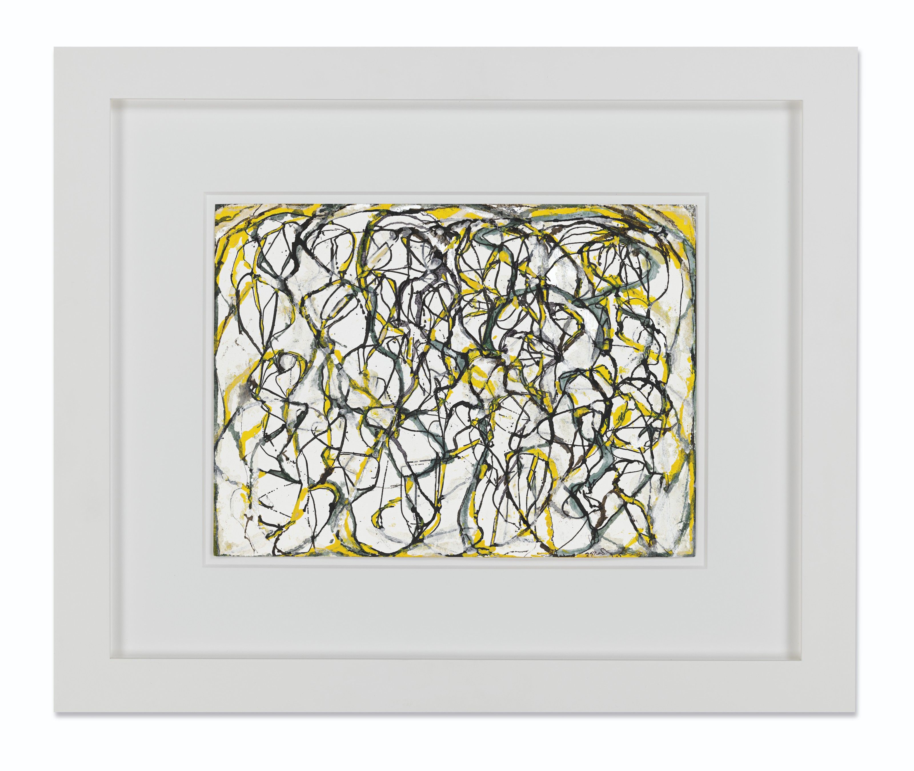 Brice Marden — Крылья бабочки с зеленым, изображение 2