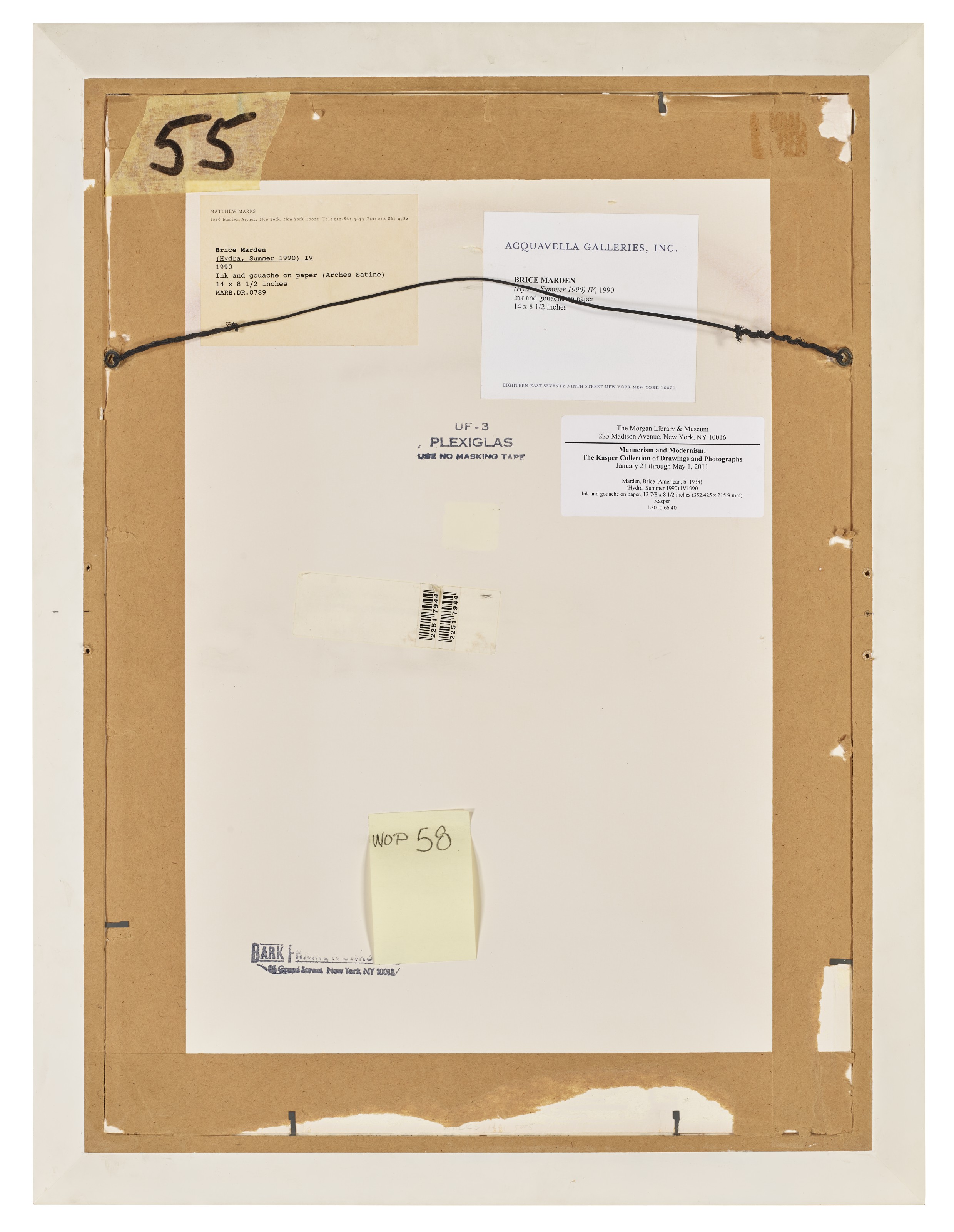 Brice Marden — (Гидра, лето 1990) IV, изображение 4
