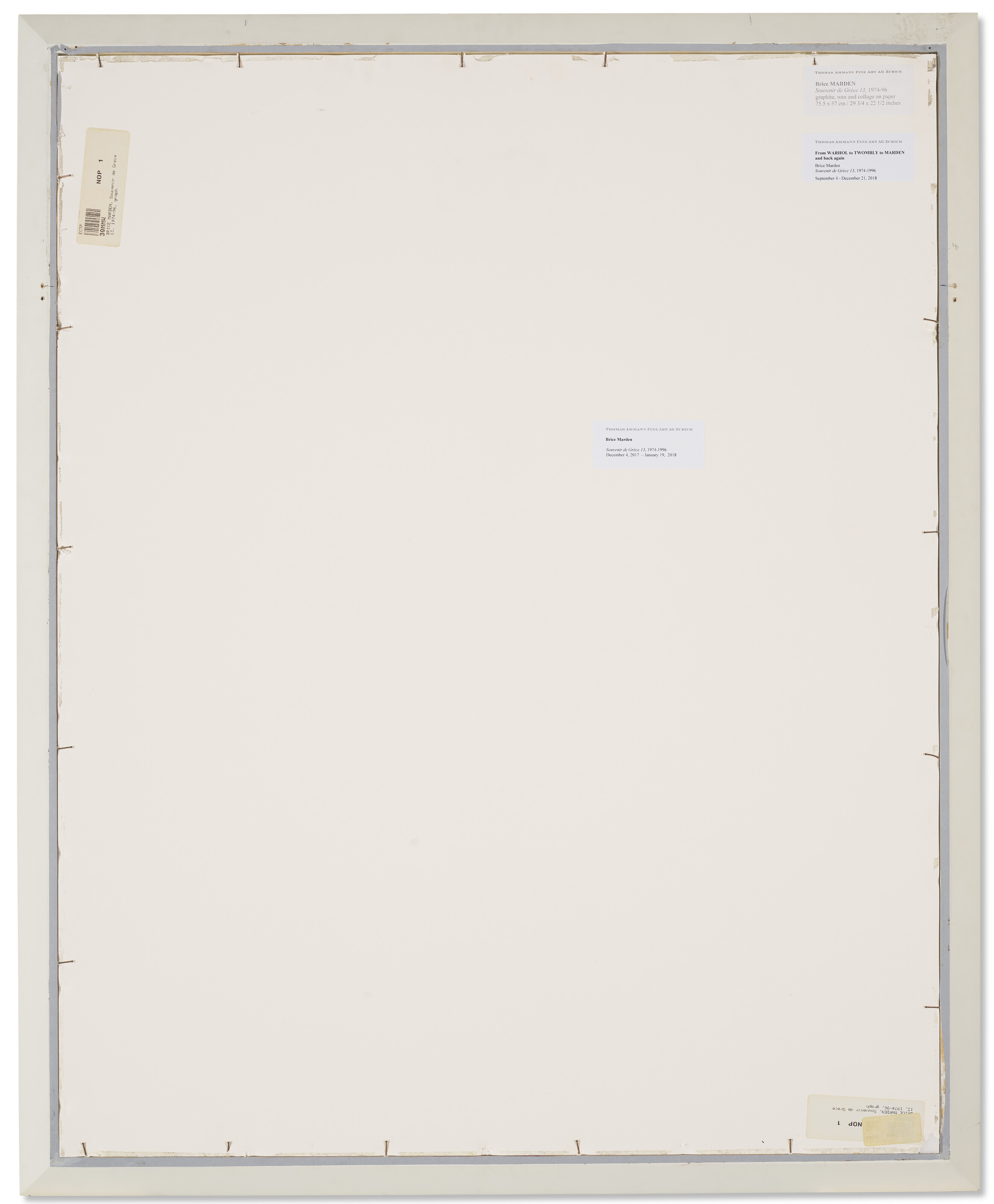 Brice Marden — Греческий сувенир 13, изображение 2