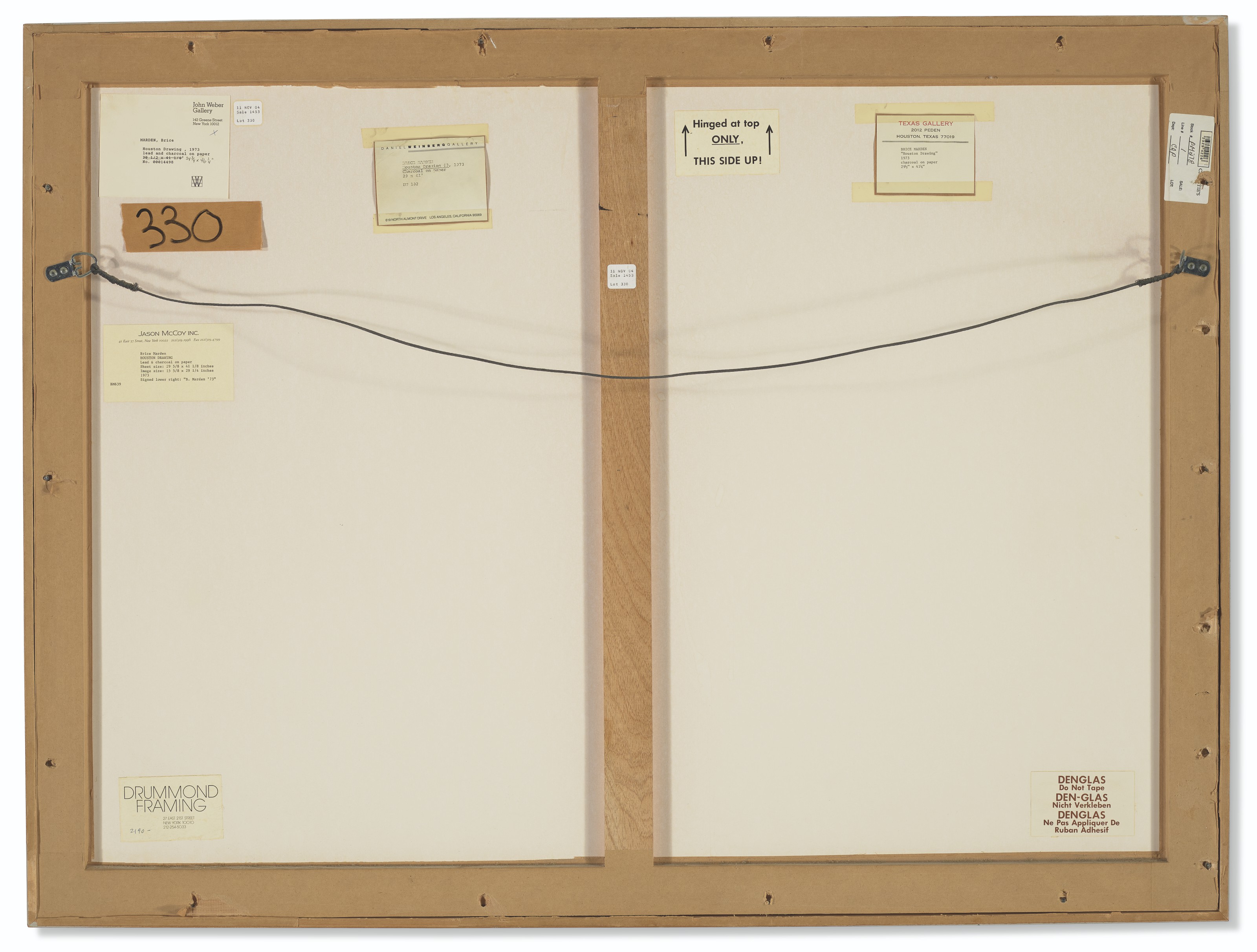 Brice Marden — Хьюстонский рисунок, изображение 3