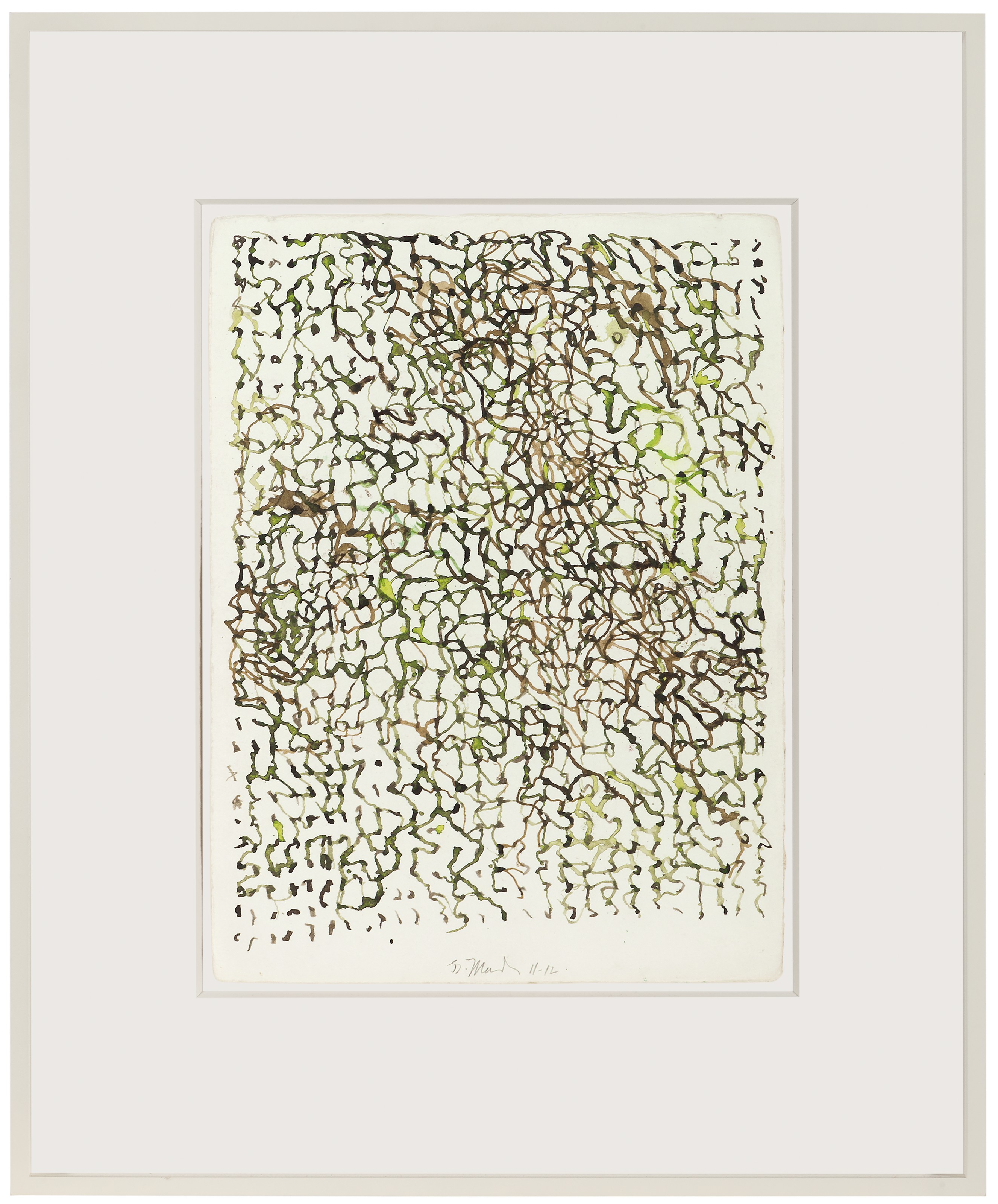 Brice Marden — Африканский рисунок 10, изображение 2