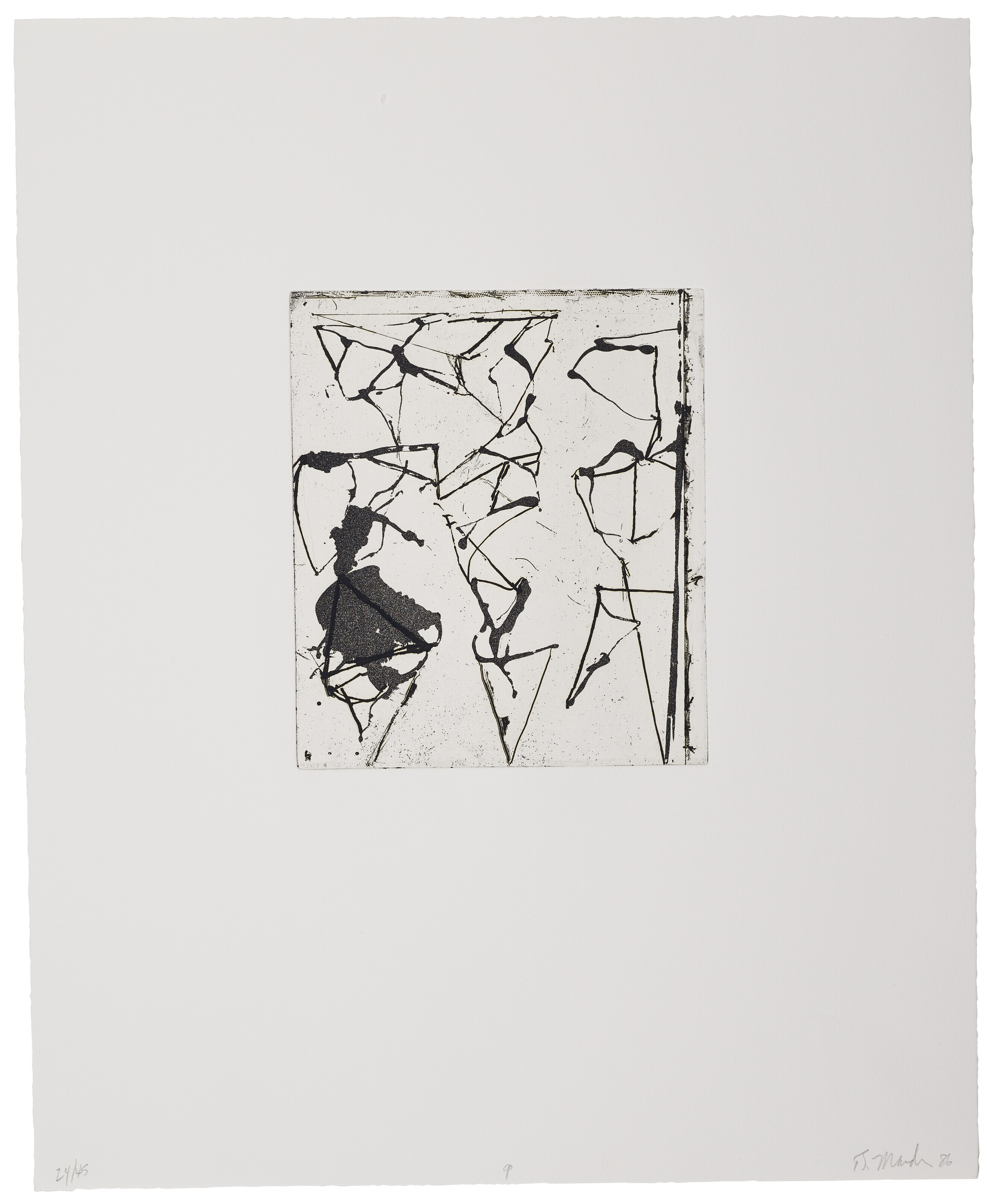 Brice Marden — Гравюры для Rexroth, изображение 11