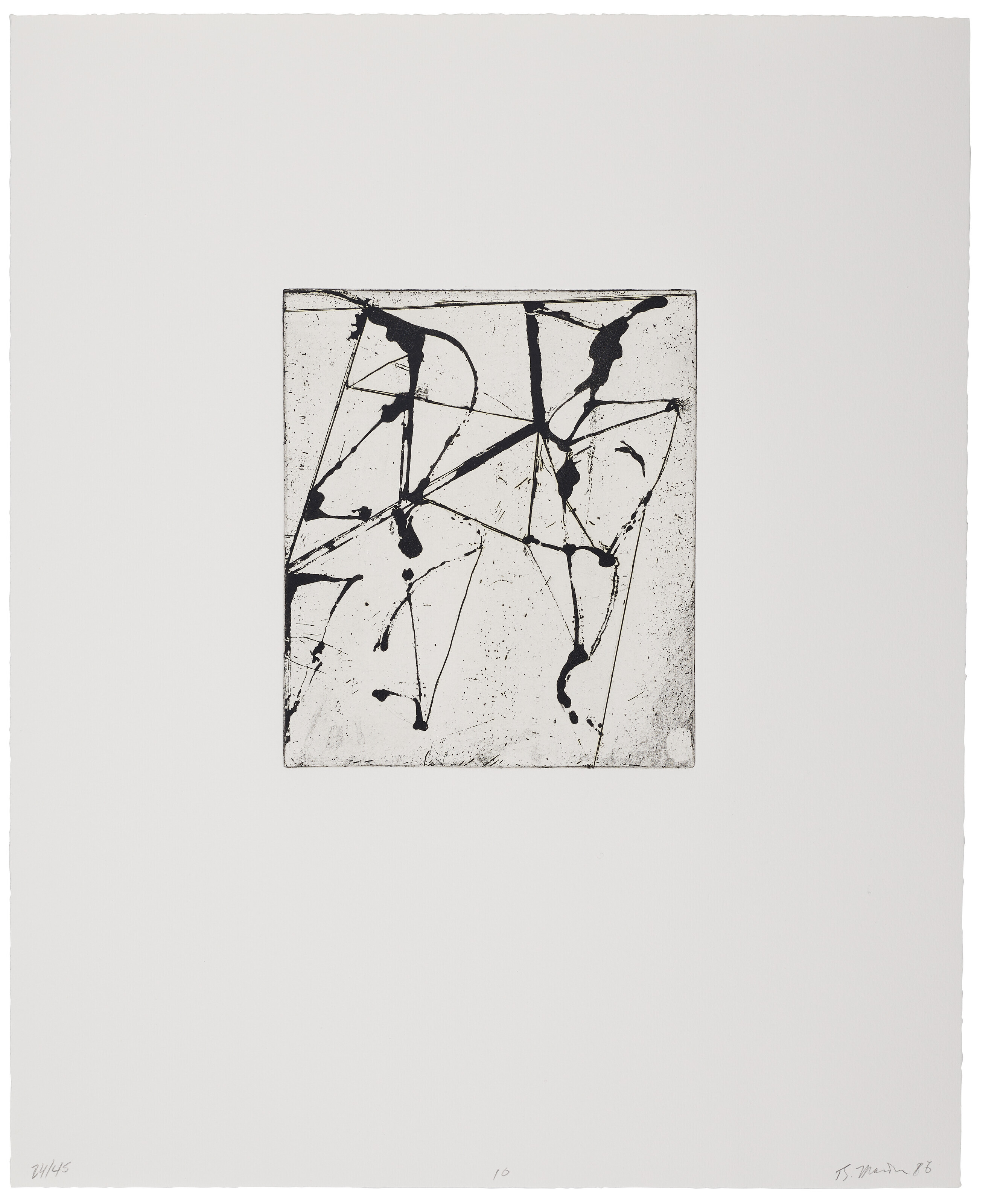 Brice Marden — Гравюры для Rexroth, изображение 12