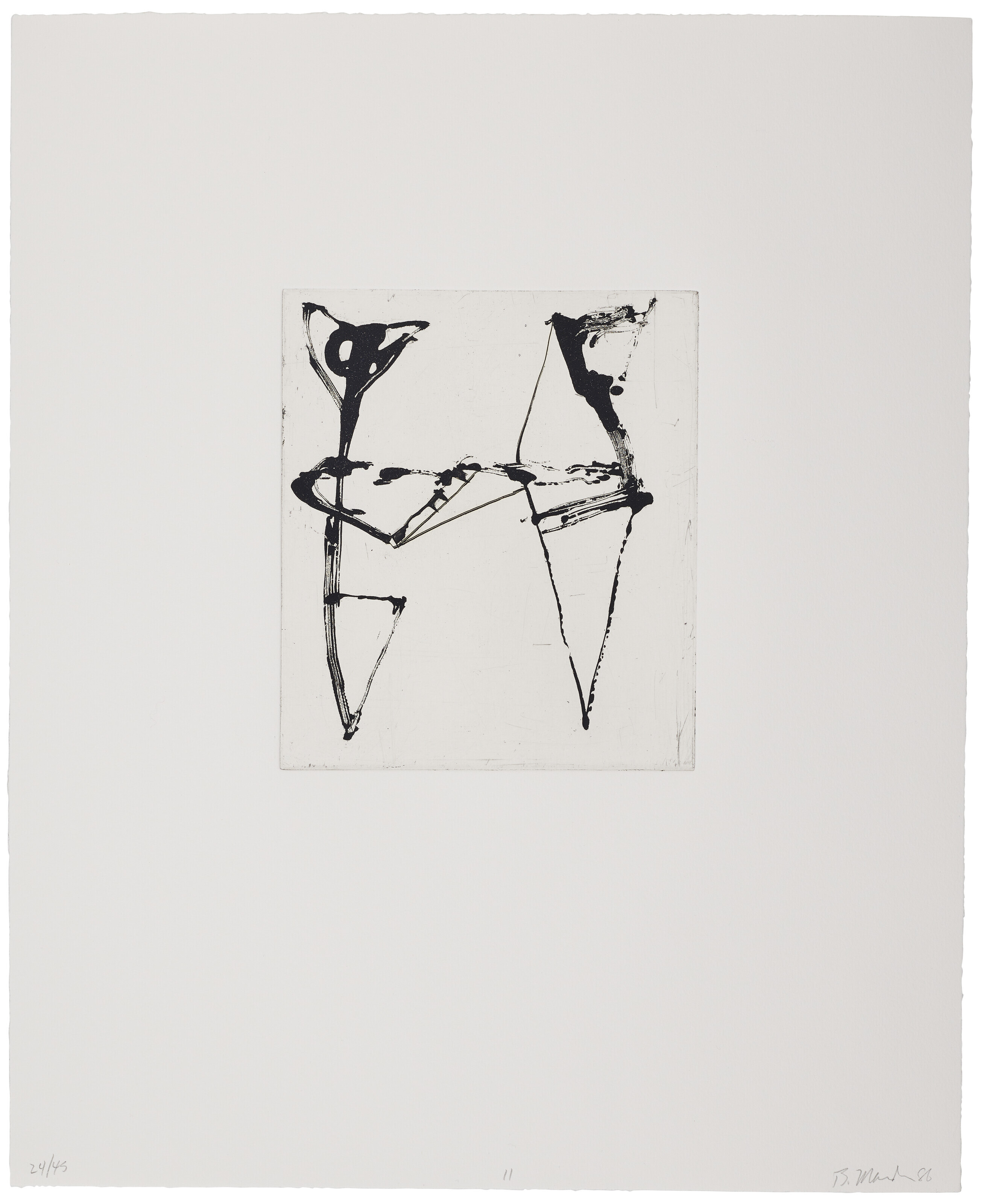 Brice Marden — Гравюры для Rexroth, изображение 13