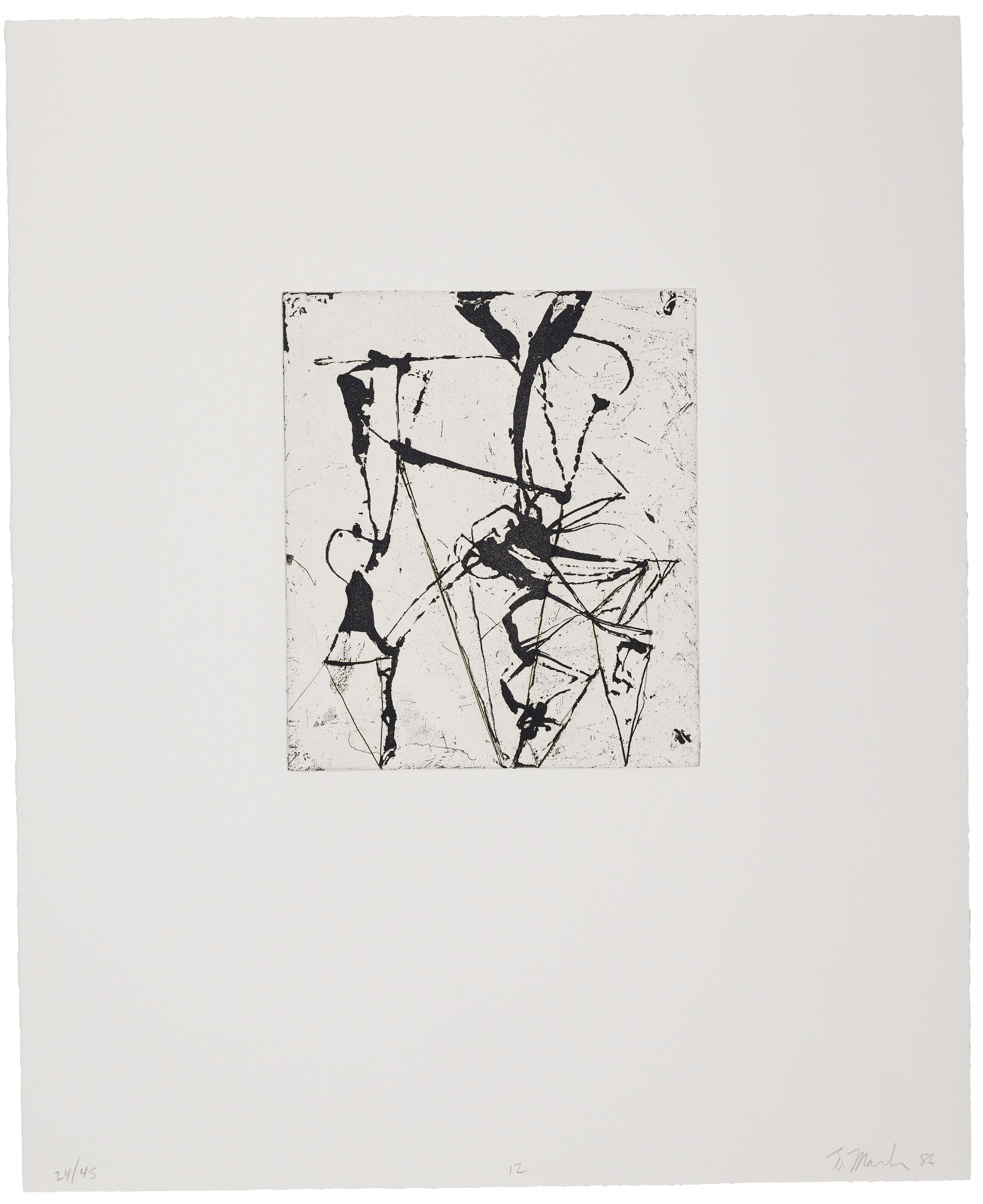 Brice Marden — Гравюры для Rexroth, изображение 14