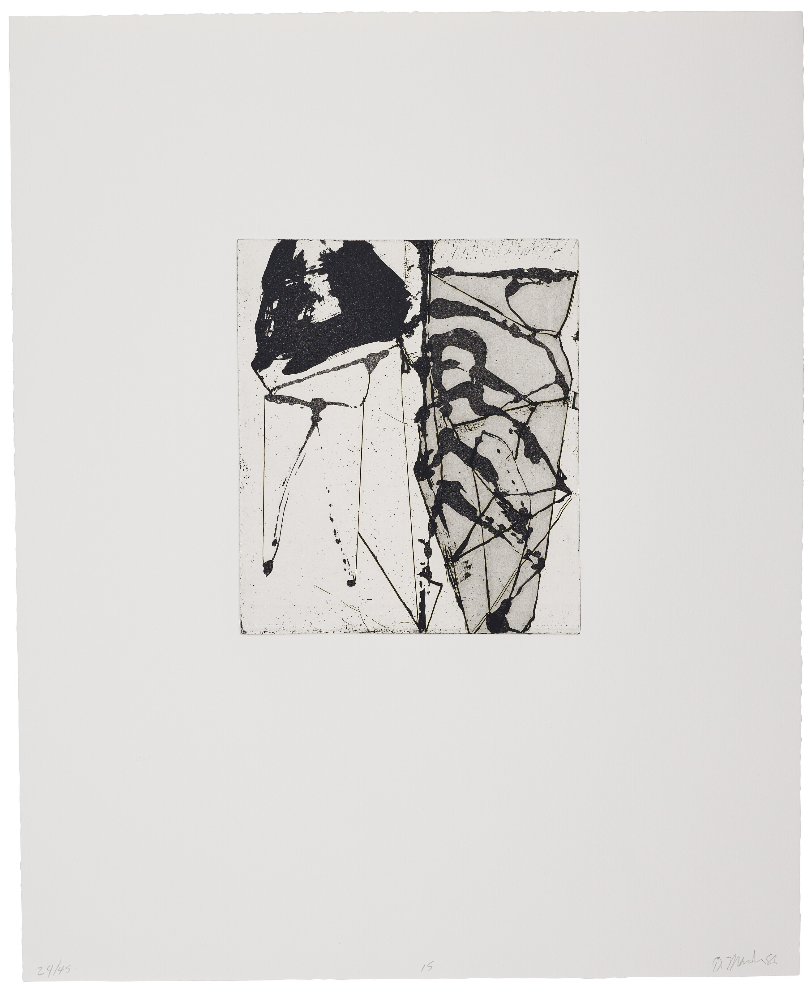 Brice Marden — Гравюры для Rexroth, изображение 17