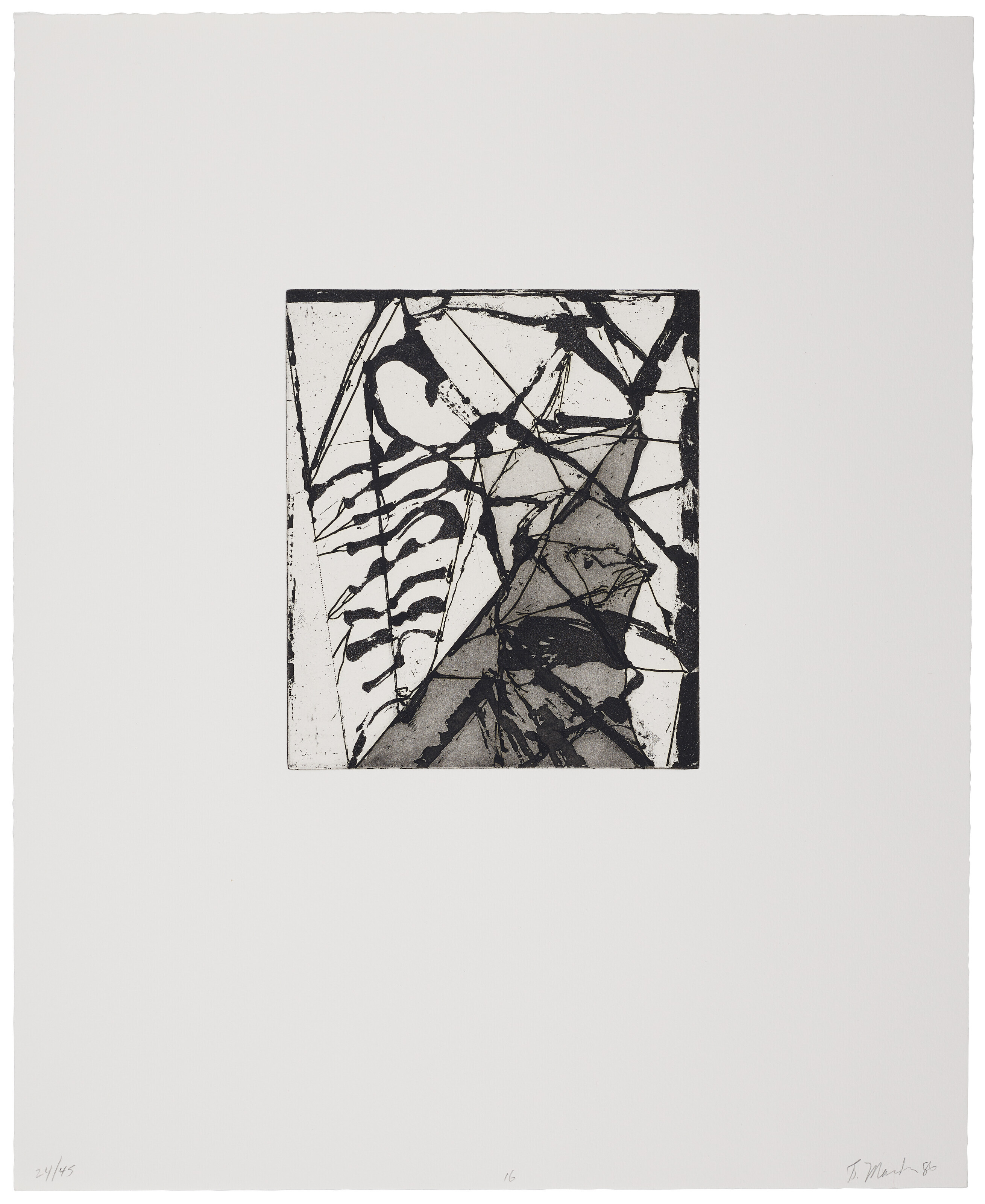 Brice Marden — Гравюры для Rexroth, изображение 18