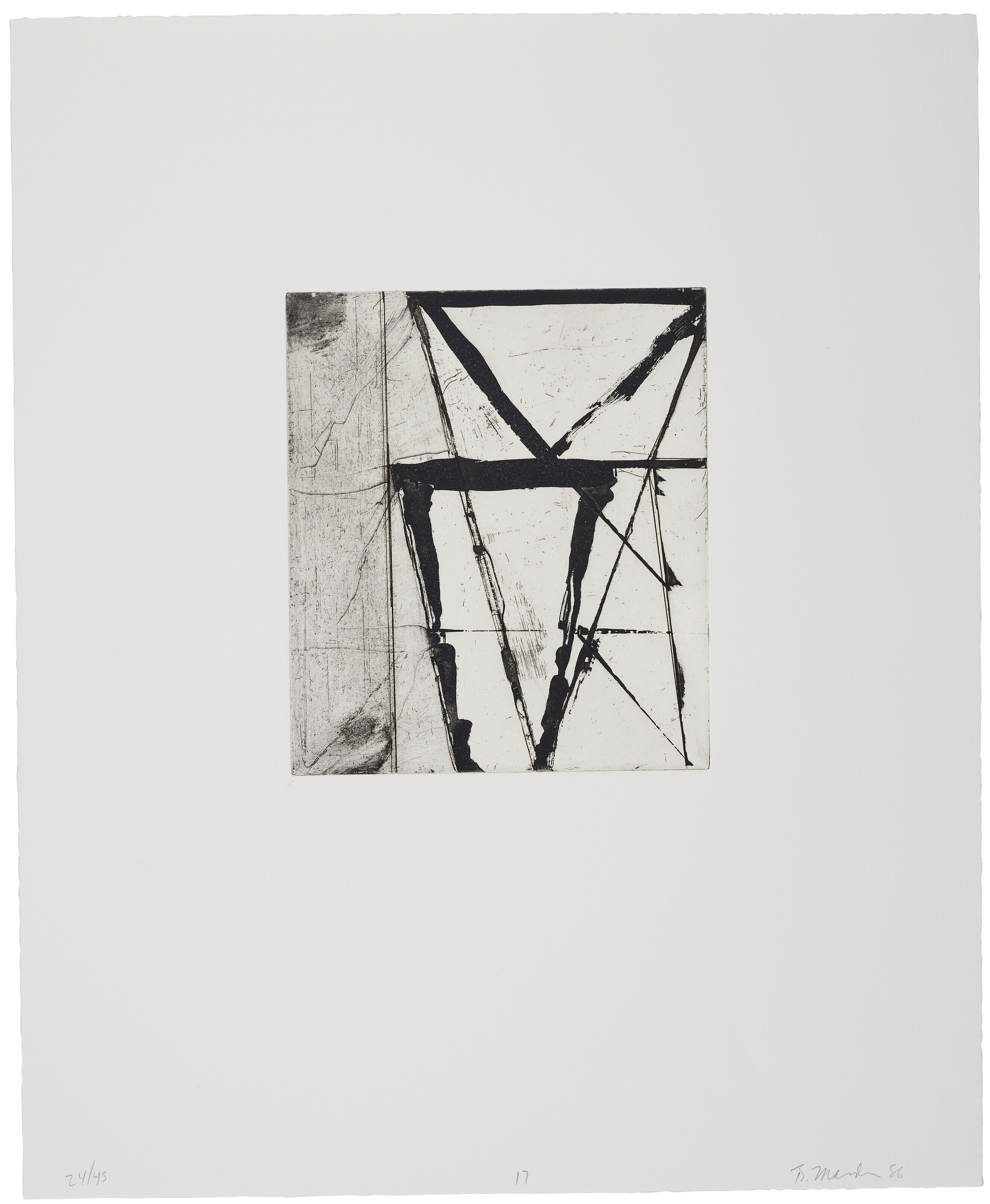 Brice Marden — Гравюры для Rexroth, изображение 19