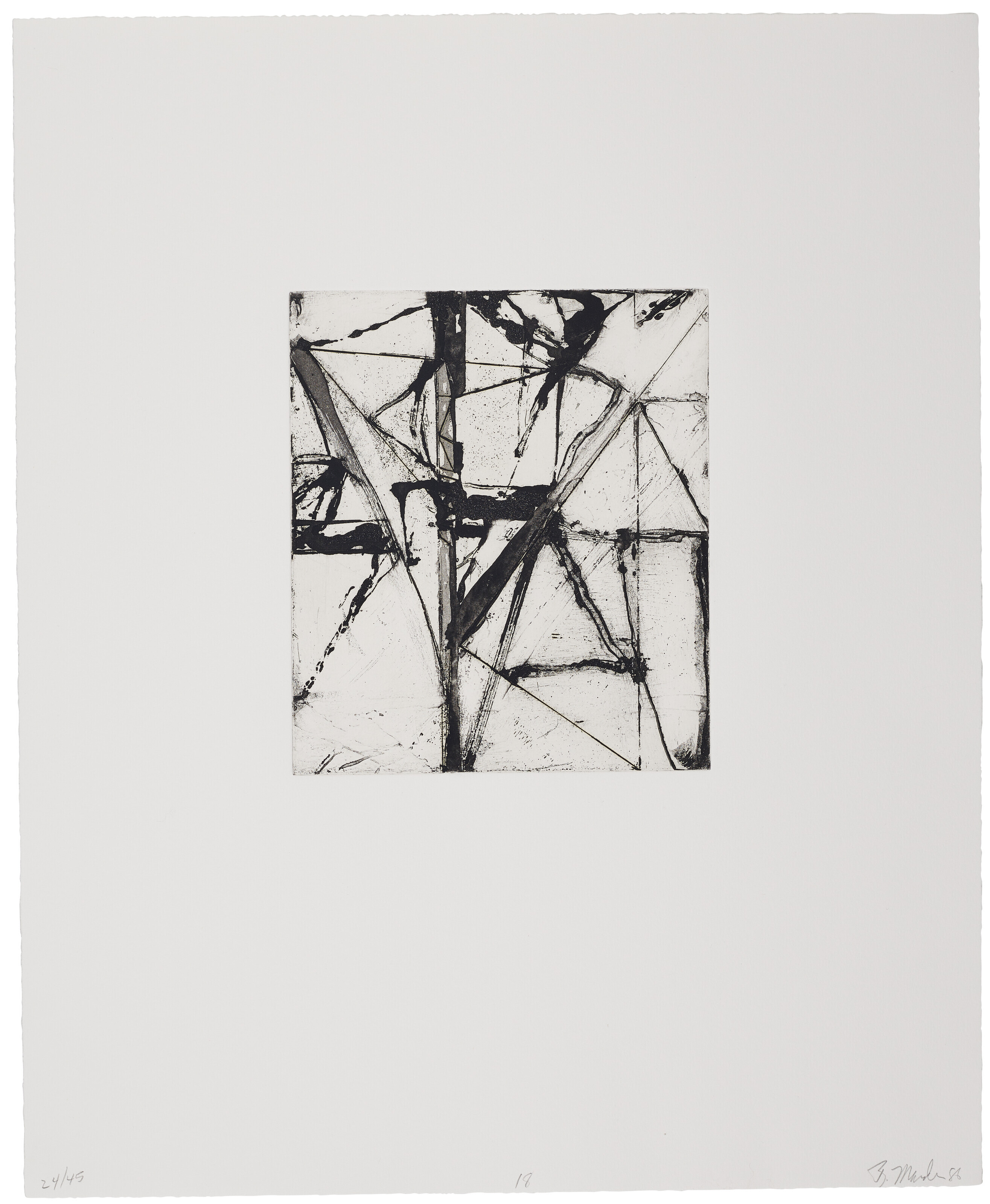 Brice Marden — Гравюры для Rexroth, изображение 20