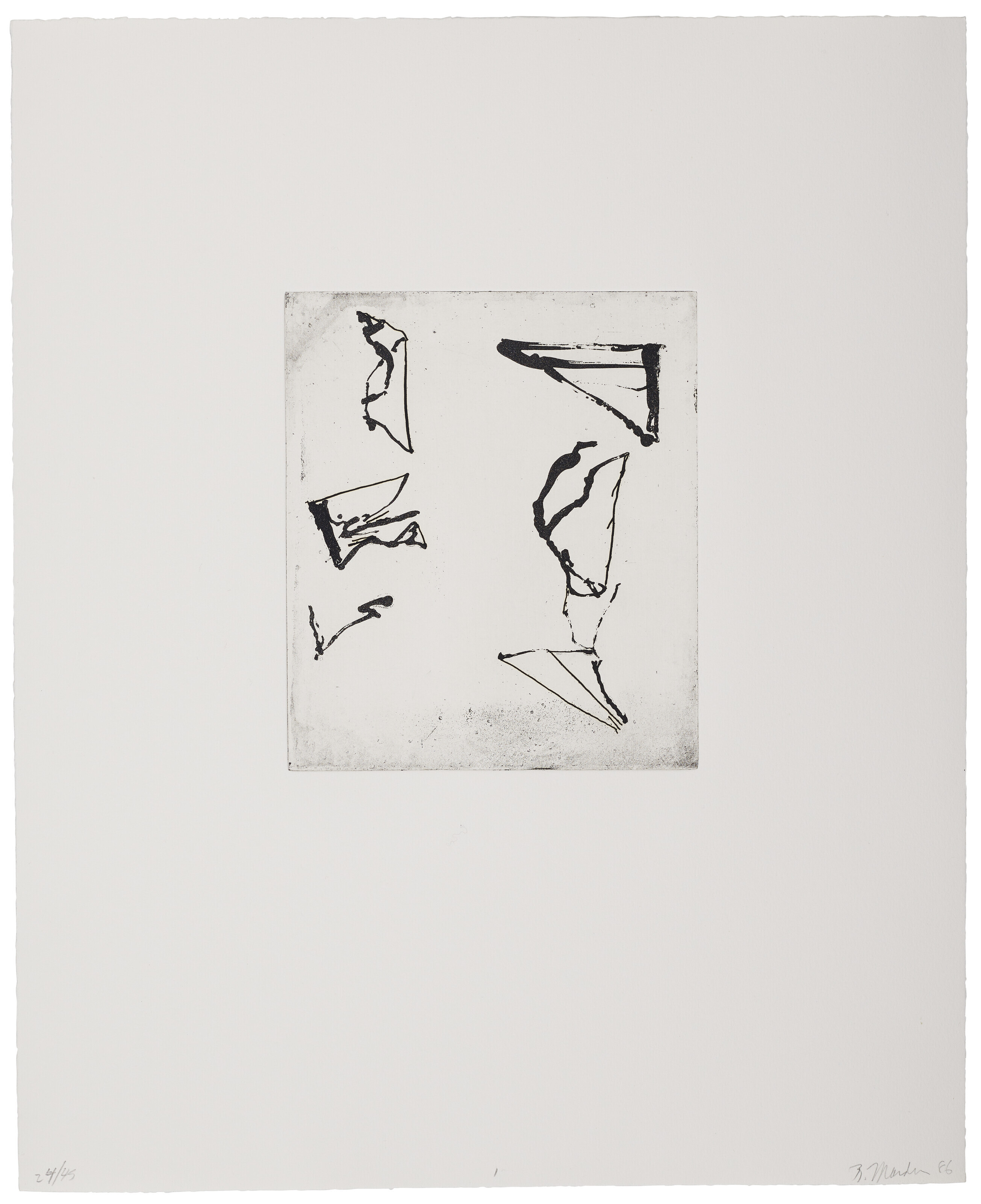 Brice Marden — Гравюры для Rexroth, изображение 3
