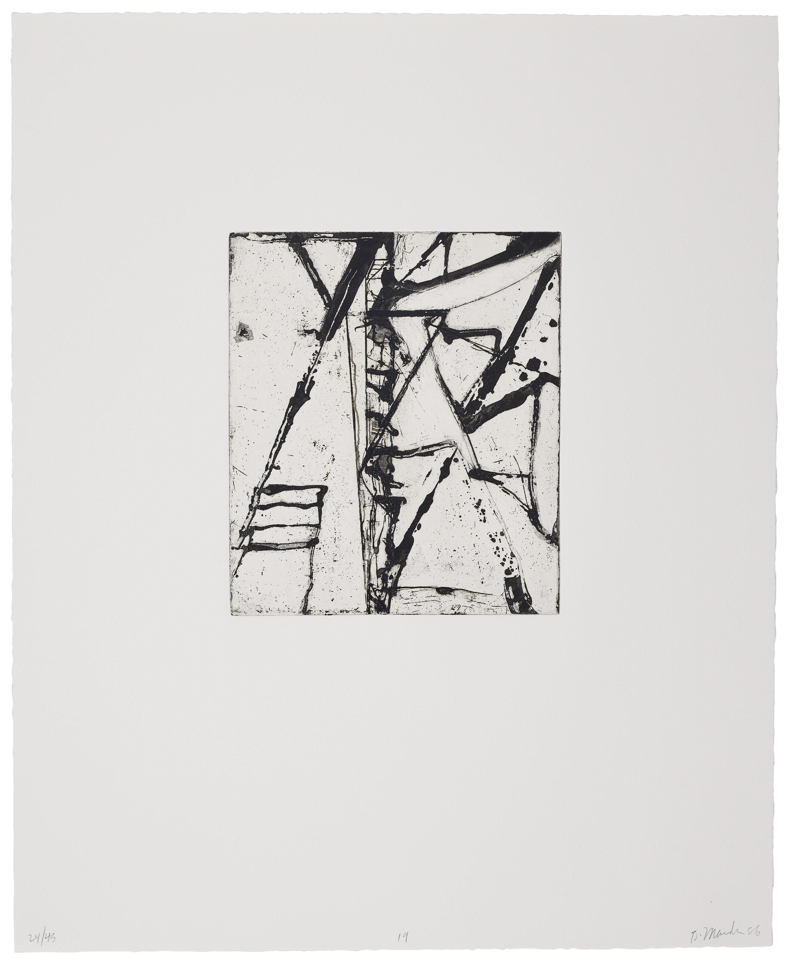 Brice Marden — Гравюры для Rexroth, изображение 21