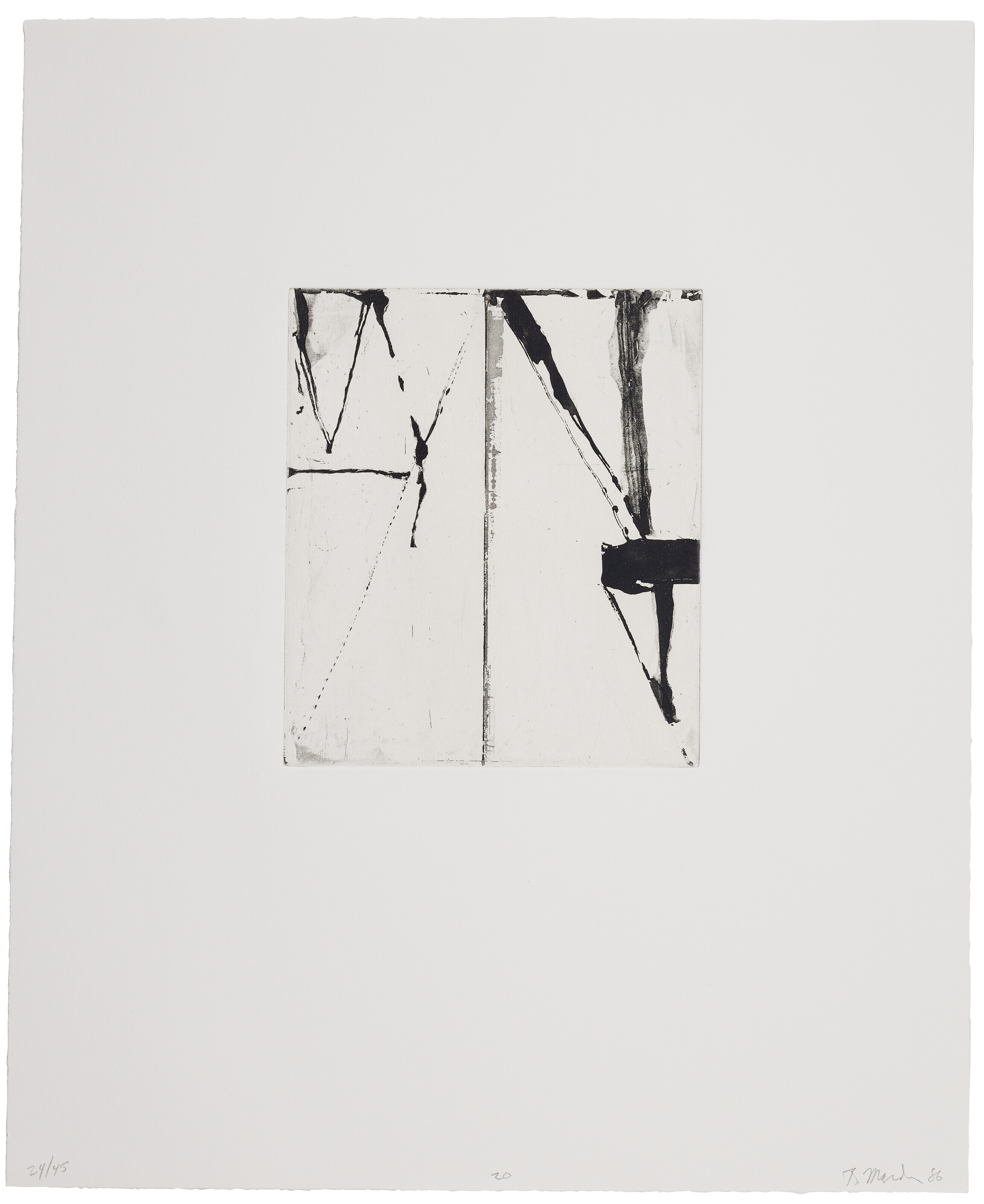 Brice Marden — Гравюры для Rexroth, изображение 22